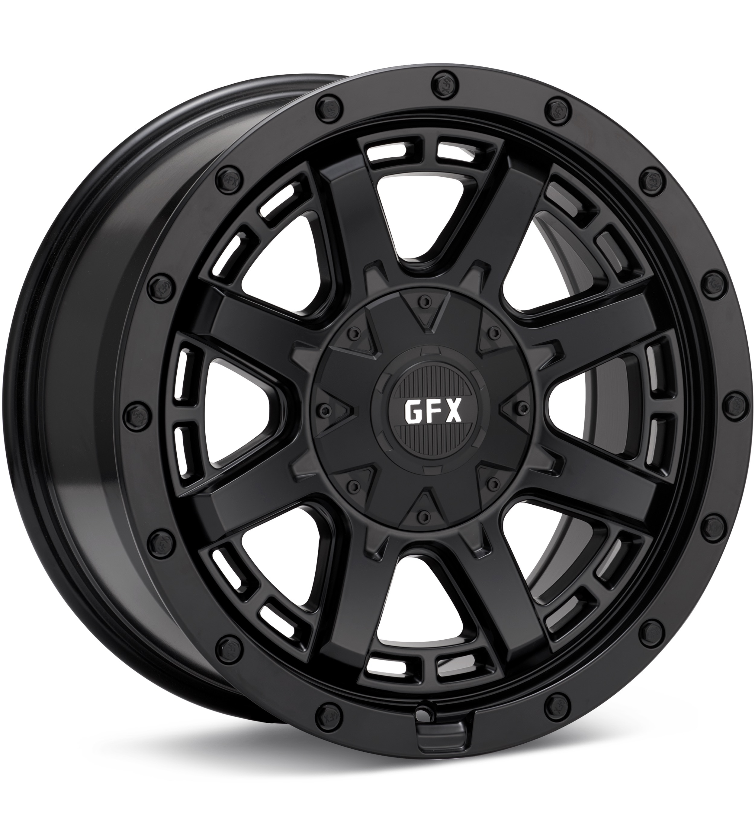 G-FX Wheels TR27 Black Wheels 17 In 17x9 +12