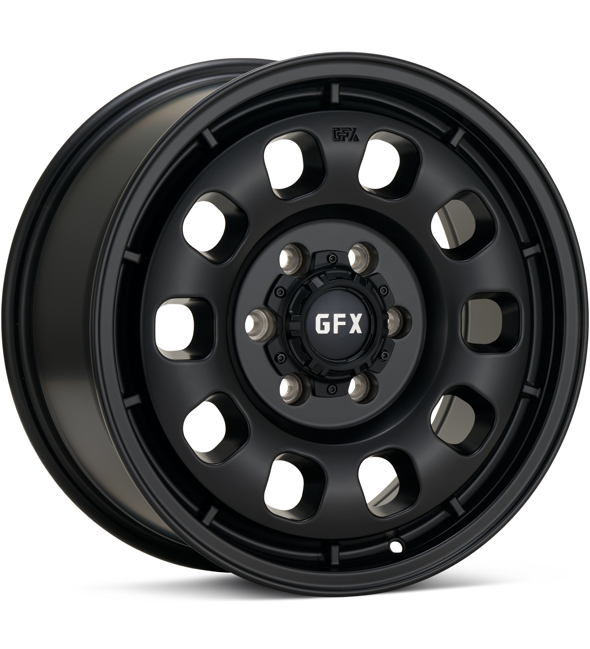 G-FX Wheels MV4 Black Wheels 16 In 16x6.5 +40 MV4665-5036-40MB