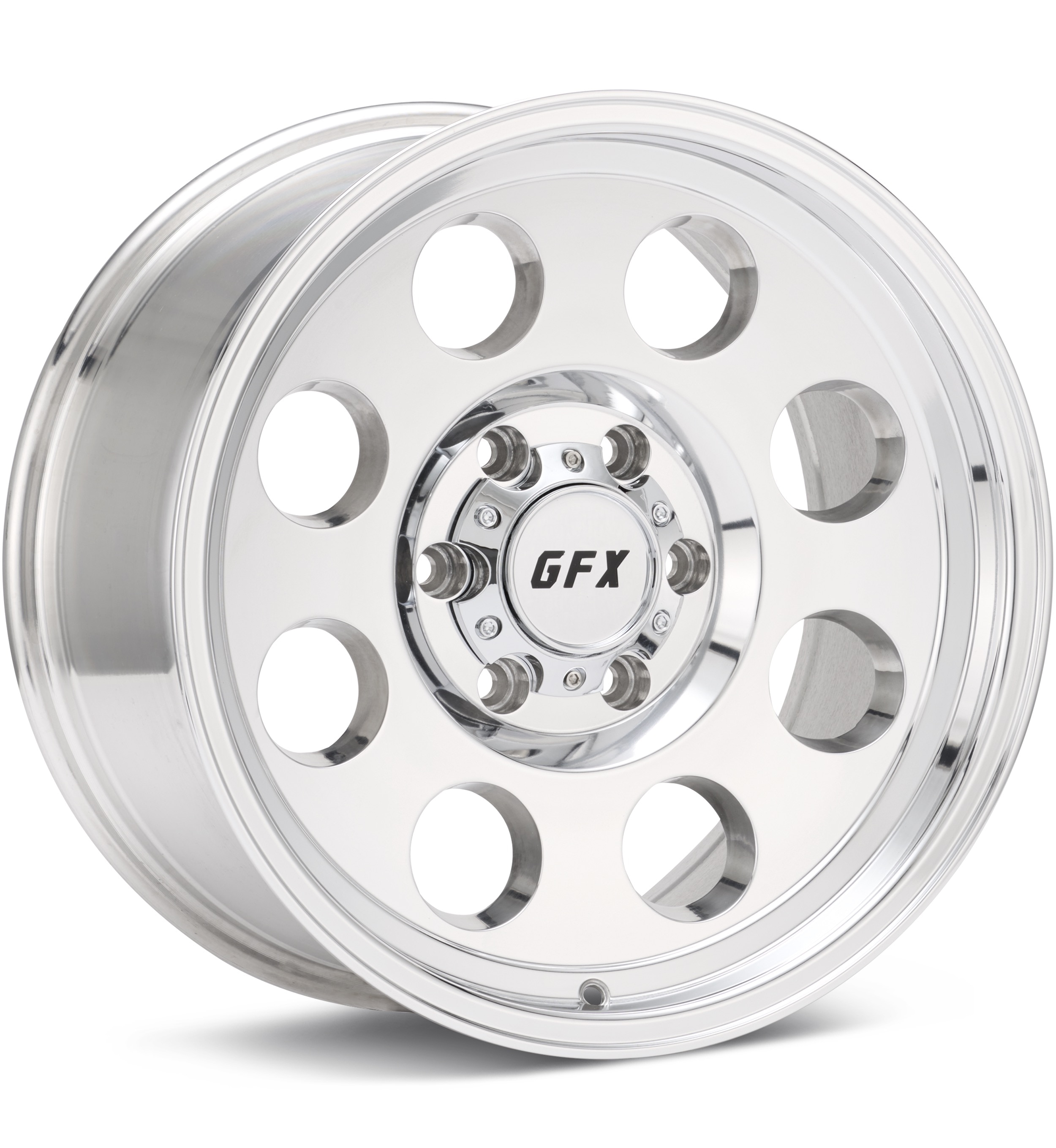 G-FX Wheels TR16 Polished Wheels 18 In 18x9 00 T16 890-8170-00 P