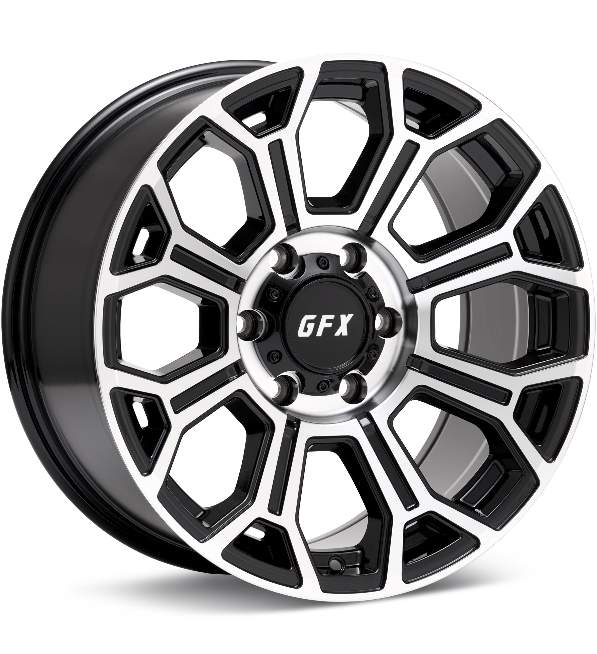 G-FX Wheels TR19 Machined w/Gloss Black Accent Wheels 18 In 18x9 +12 T19 890613912GBMF