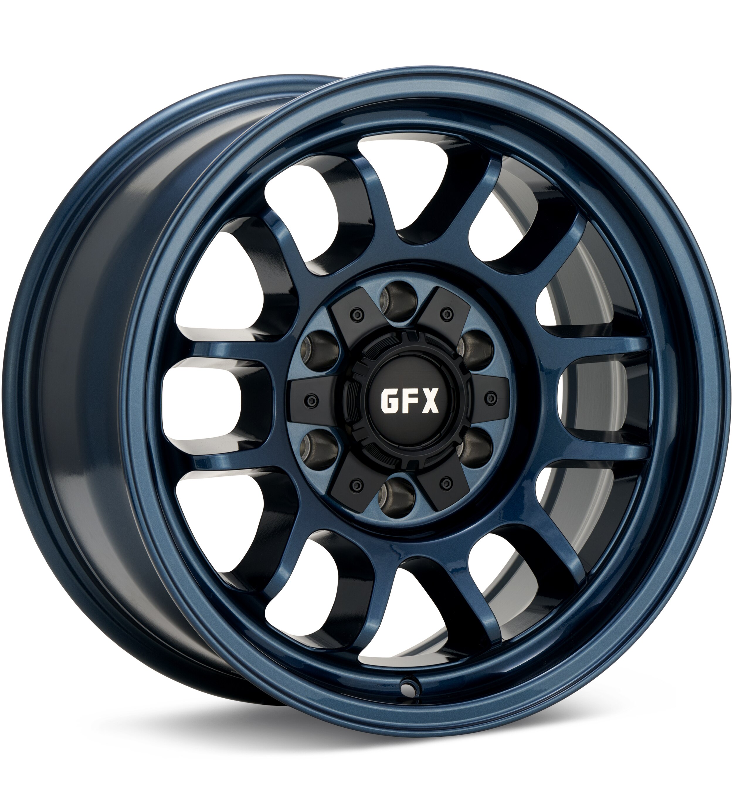 G-FX Wheels TR28 Metallic Blue Wheels 18 In 18x9 +18 T28 890-6009-18BL