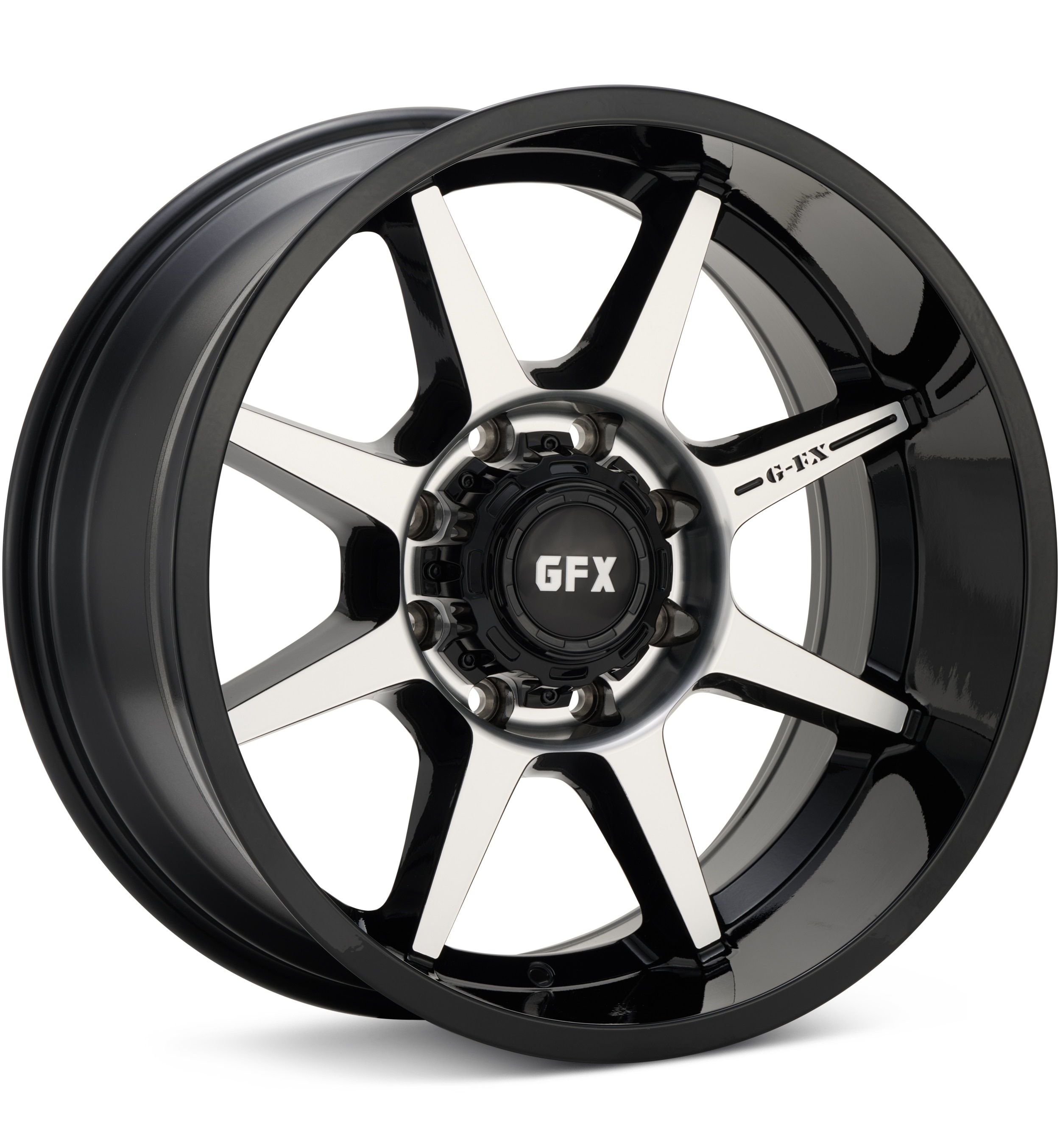 G-FX Wheels TR31 Machined w/Gloss Black Accent Wheels 18 In 18x9 +18 T31890818018GBMF