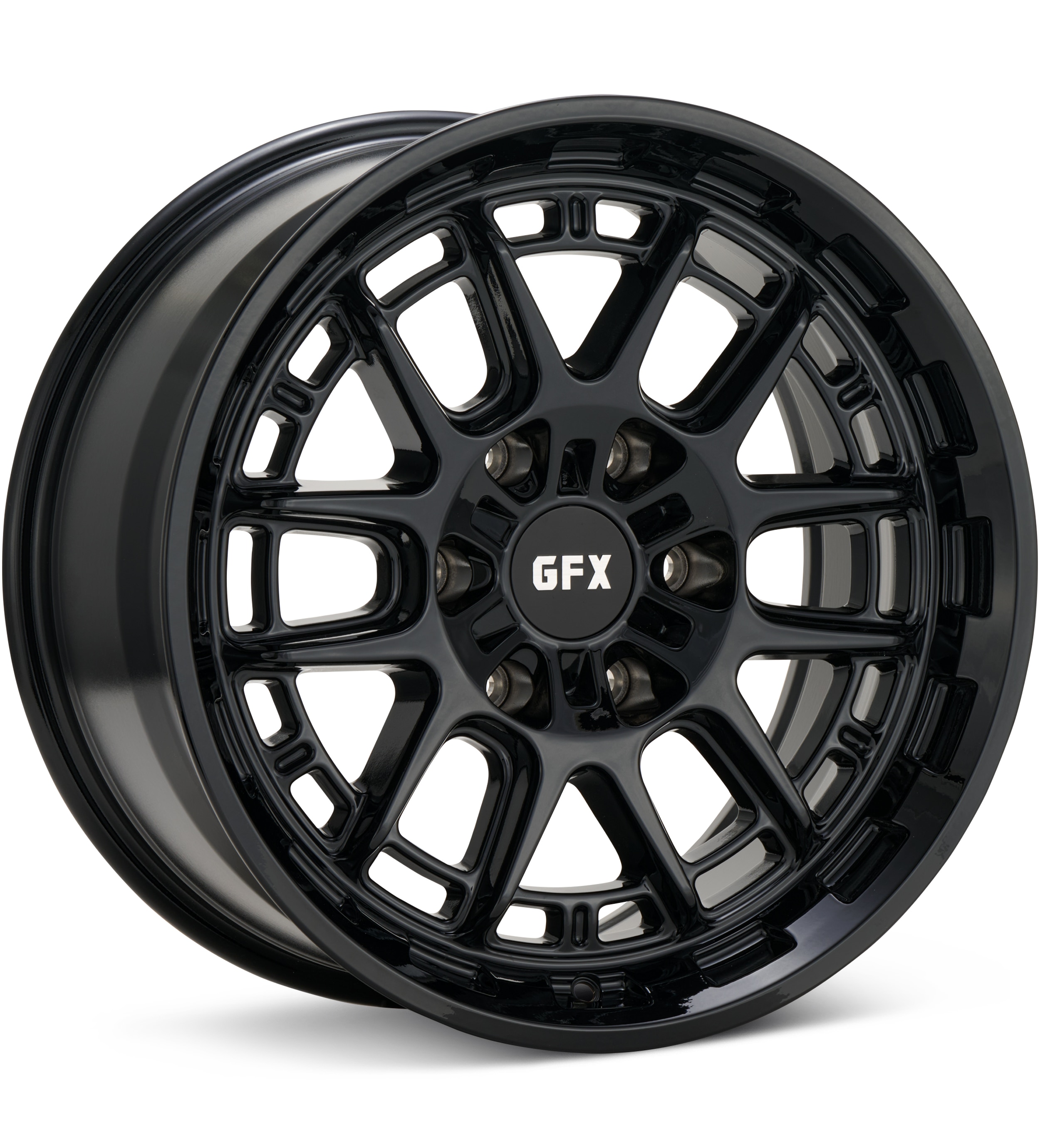 G-FX Wheels TR34 Gloss Black Wheels 18 In 18x9 +20 T34 890-6139-20GB