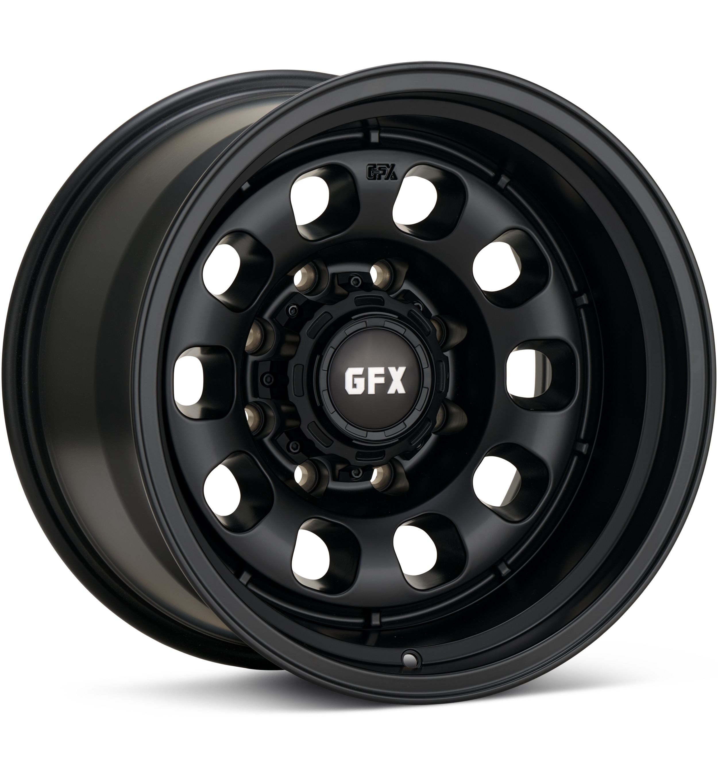 G-FX Wheels TR35 Black Wheels 18 In 18x8.5 +25 T35885-6009-25MB