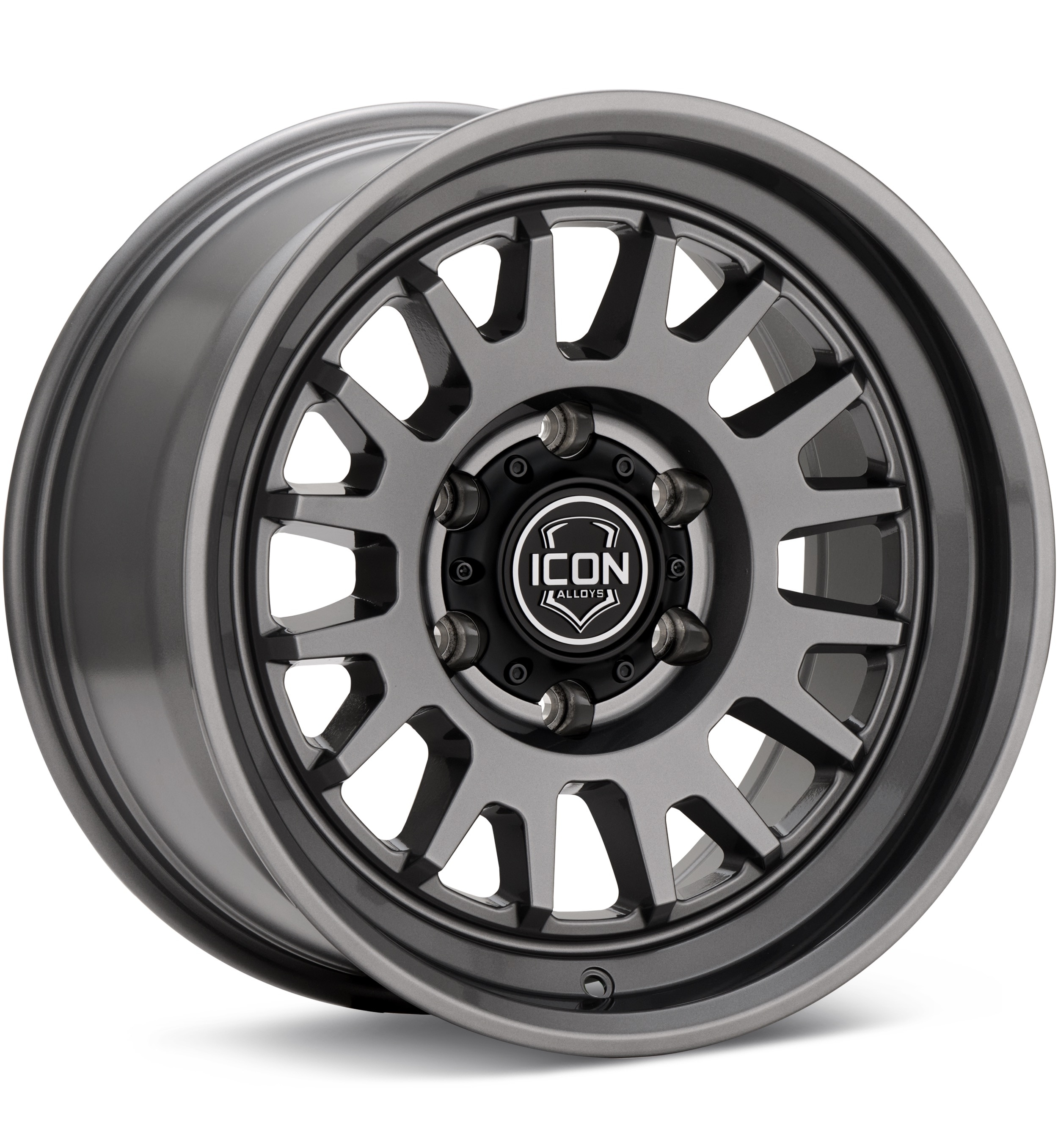 ICON Alloys Anza Gunmetal Wheels 17 In 17x8.5 -06