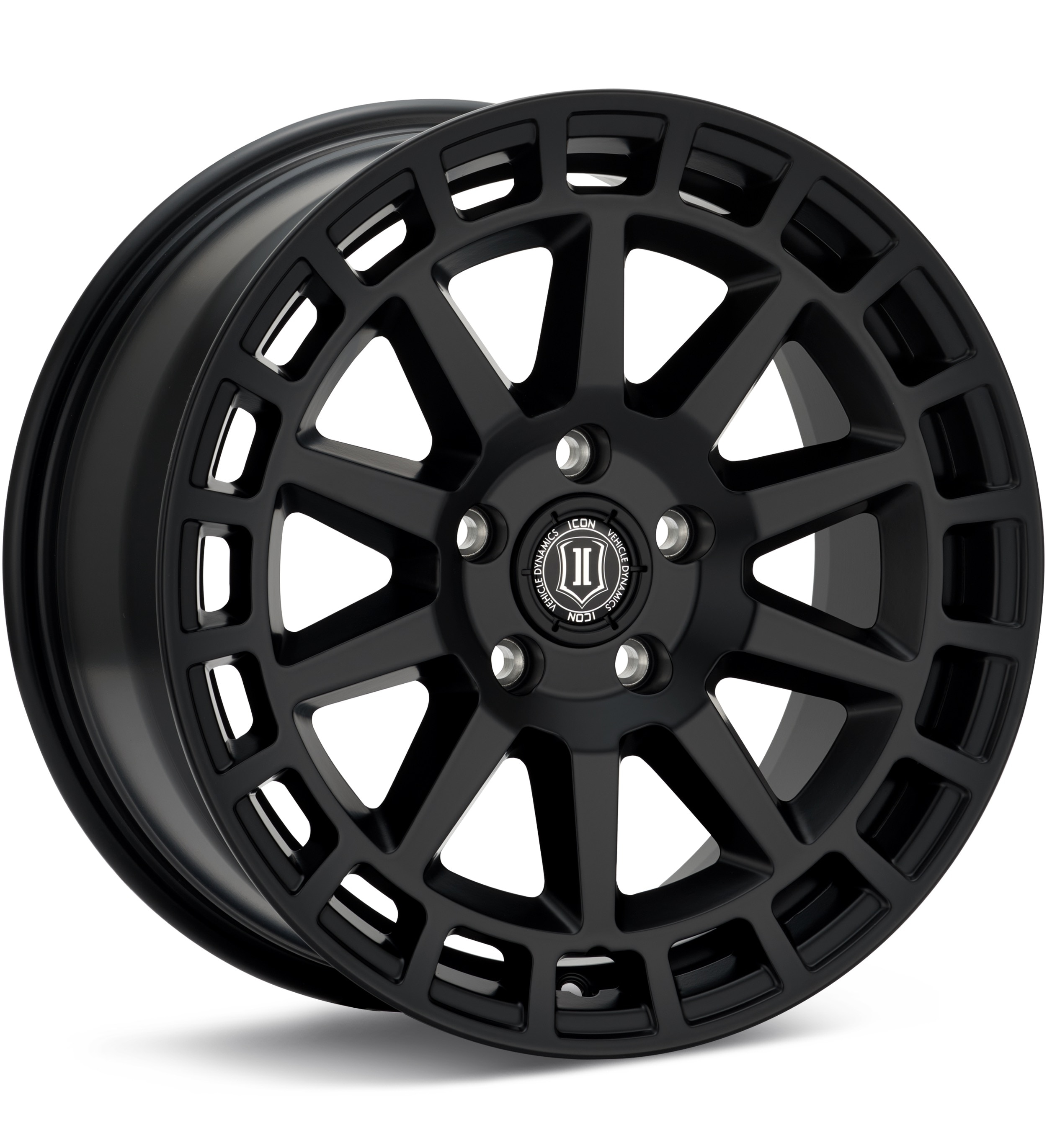 ICON Alloys, ICON Alloys Journey Satin Black Wheels 17 In 17x8 +38 7117806560SB