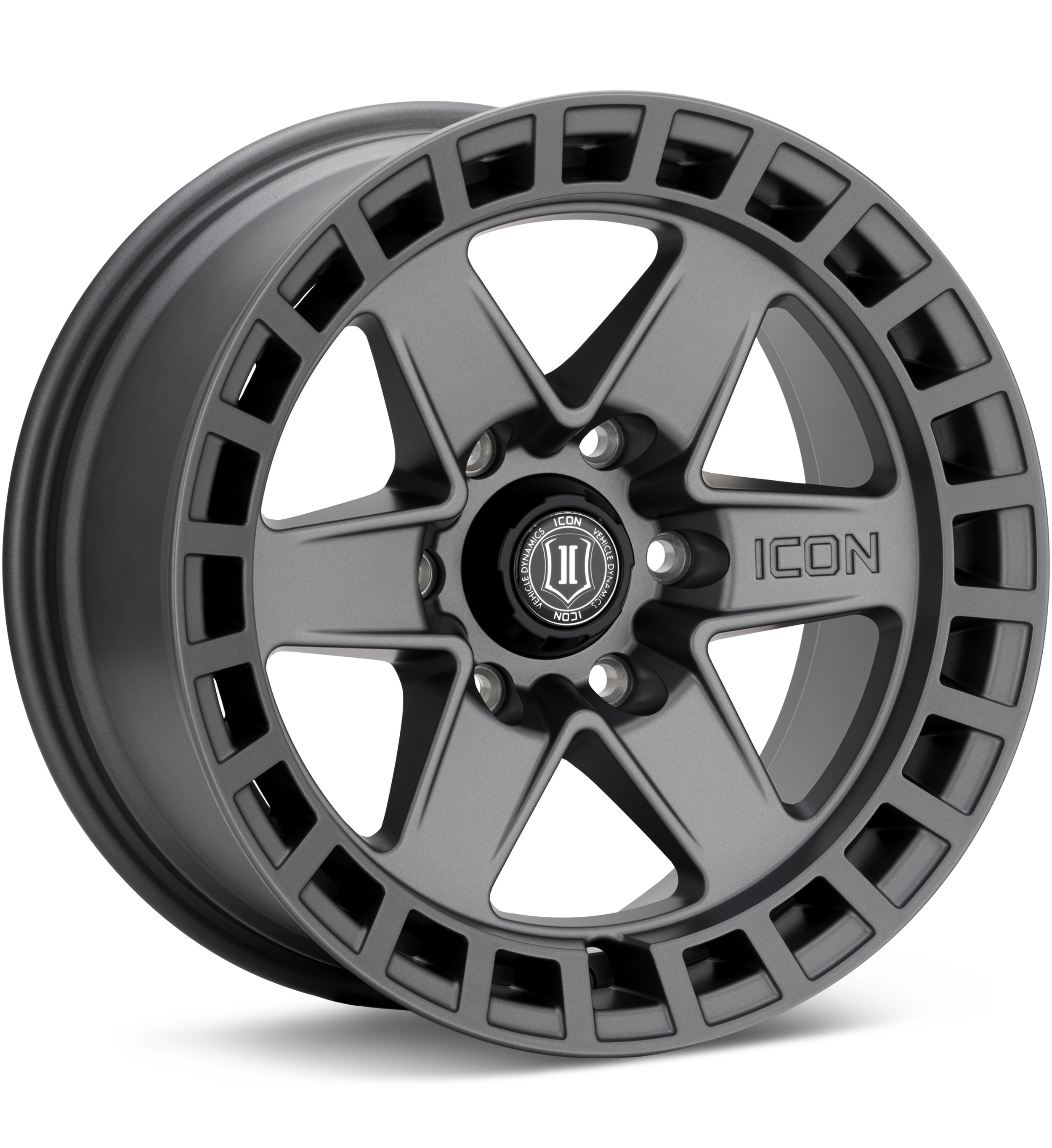 ICON Alloys Raider Titanium Wheels 17 In 17x8.5 00