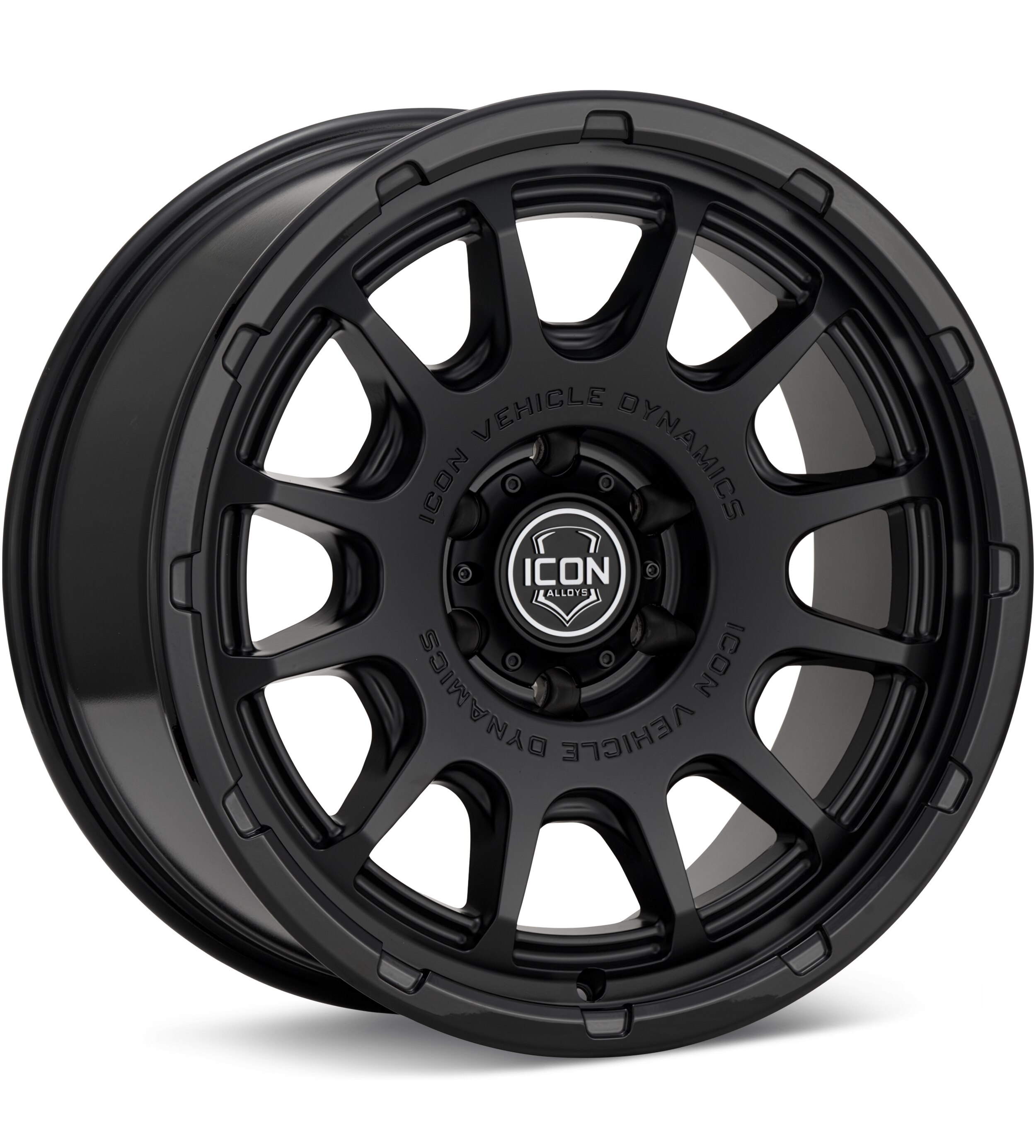 ICON Alloys, ICON Alloys Rancho Double Black Wheels 20 In 20x9 0 8420908350DB