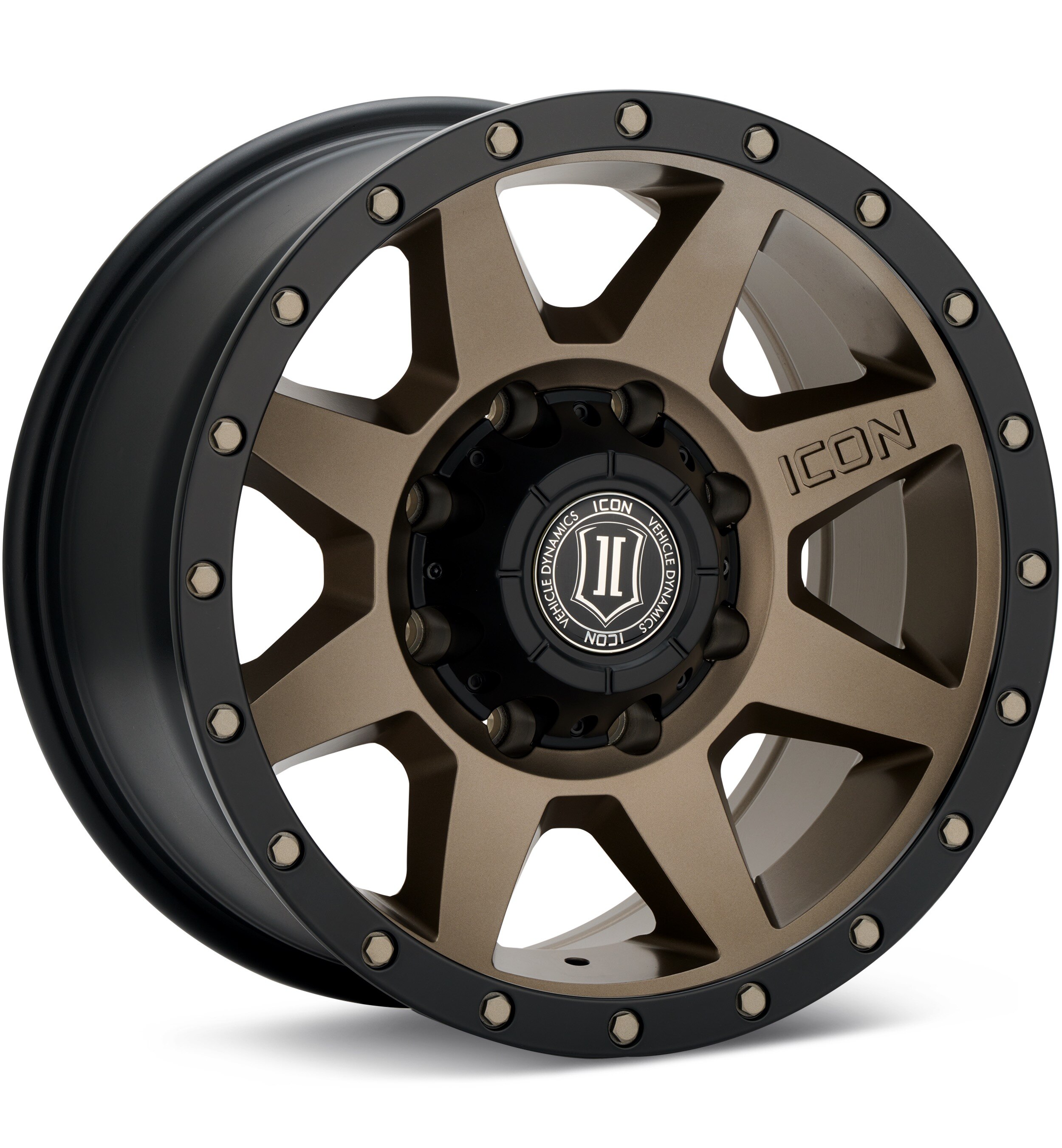 ICON Alloys Rebound HD Bronze w/Black Lip Wheels 18 In 18x9 +12 1818908955BR