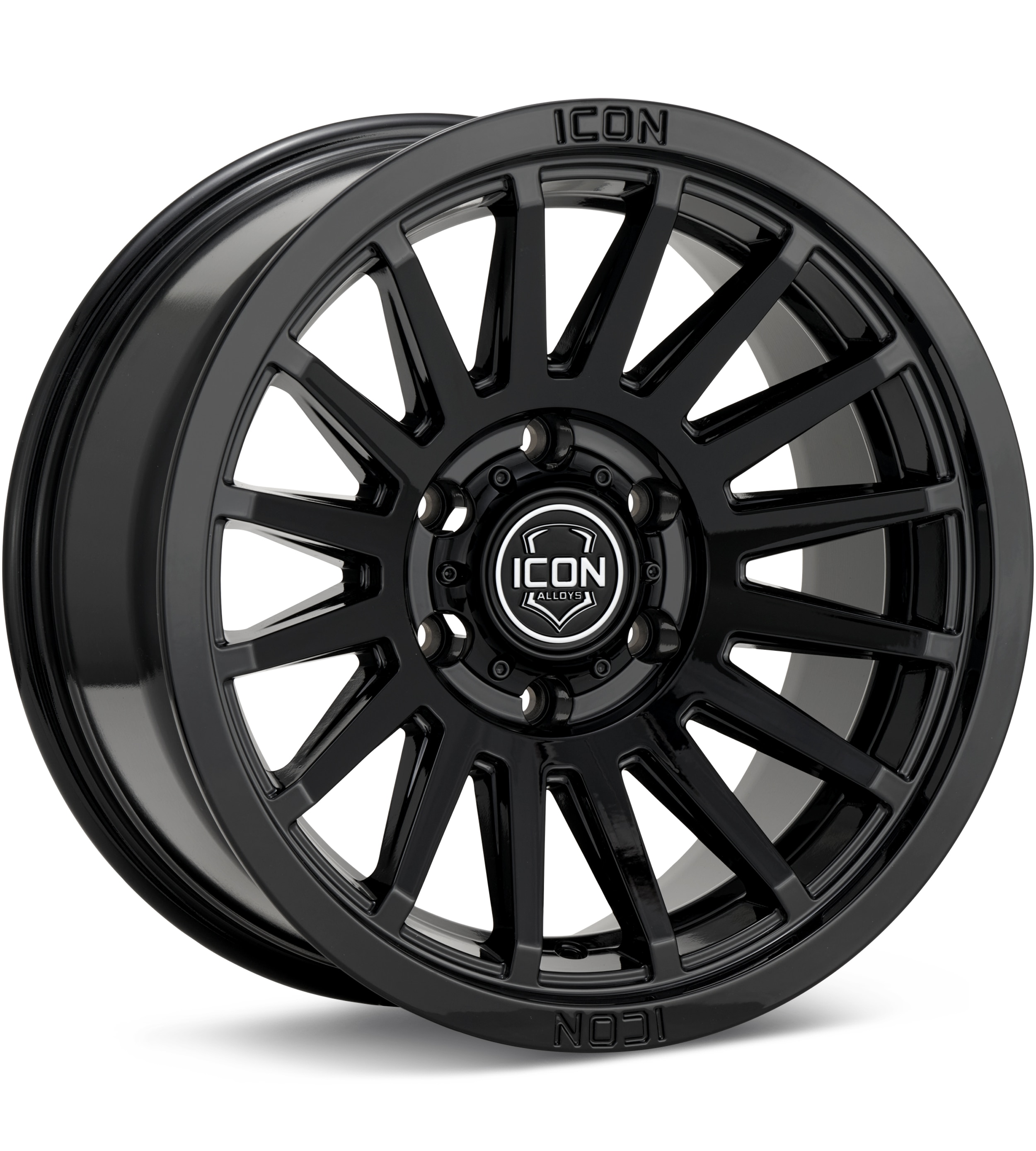ICON Alloys Recon SLX Gloss Black Wheels 18 In 18x9 +40 3618909066GB
