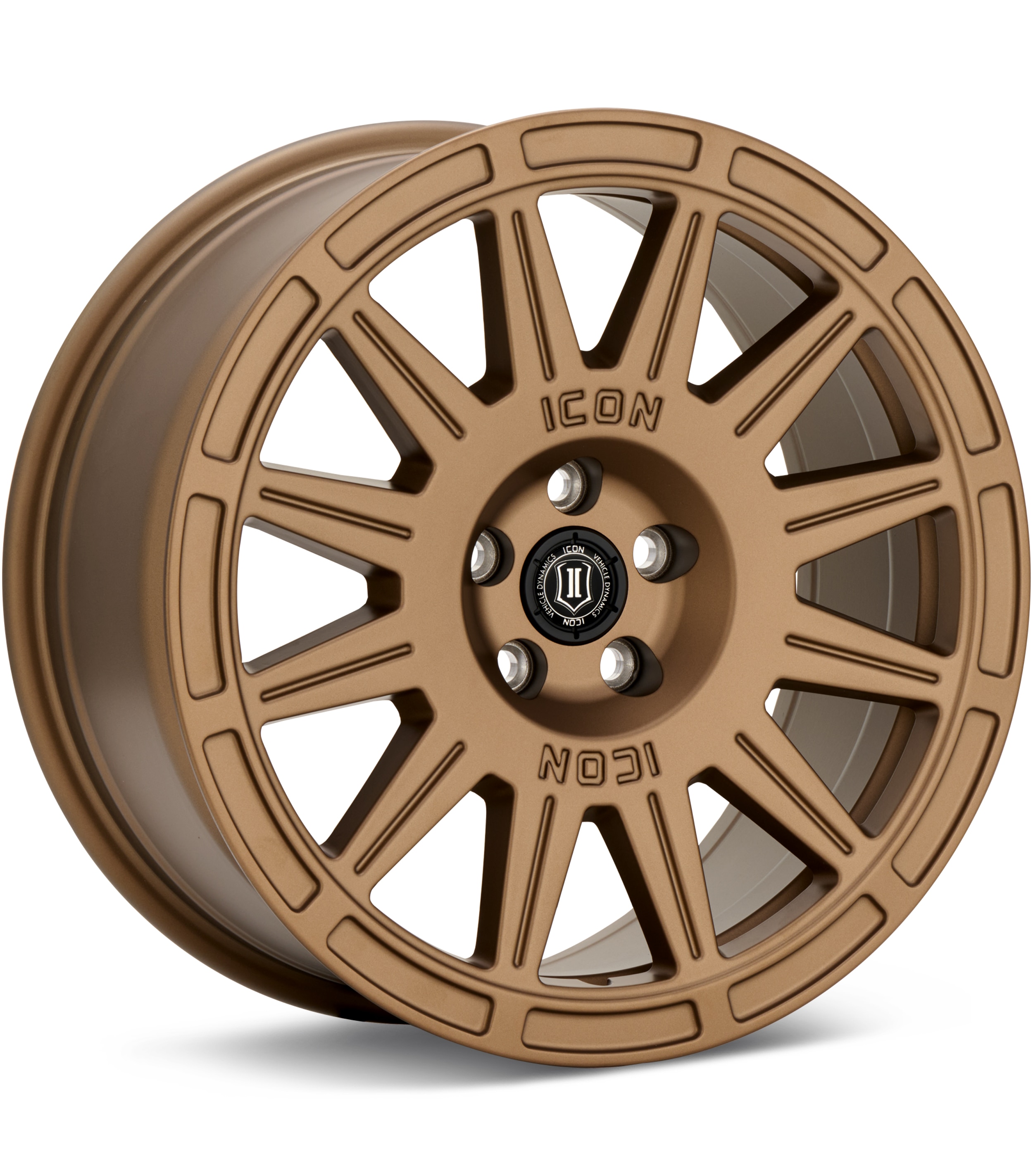ICON Alloys Ricochet Satin Gold Wheels 17 In 17x8 +38
