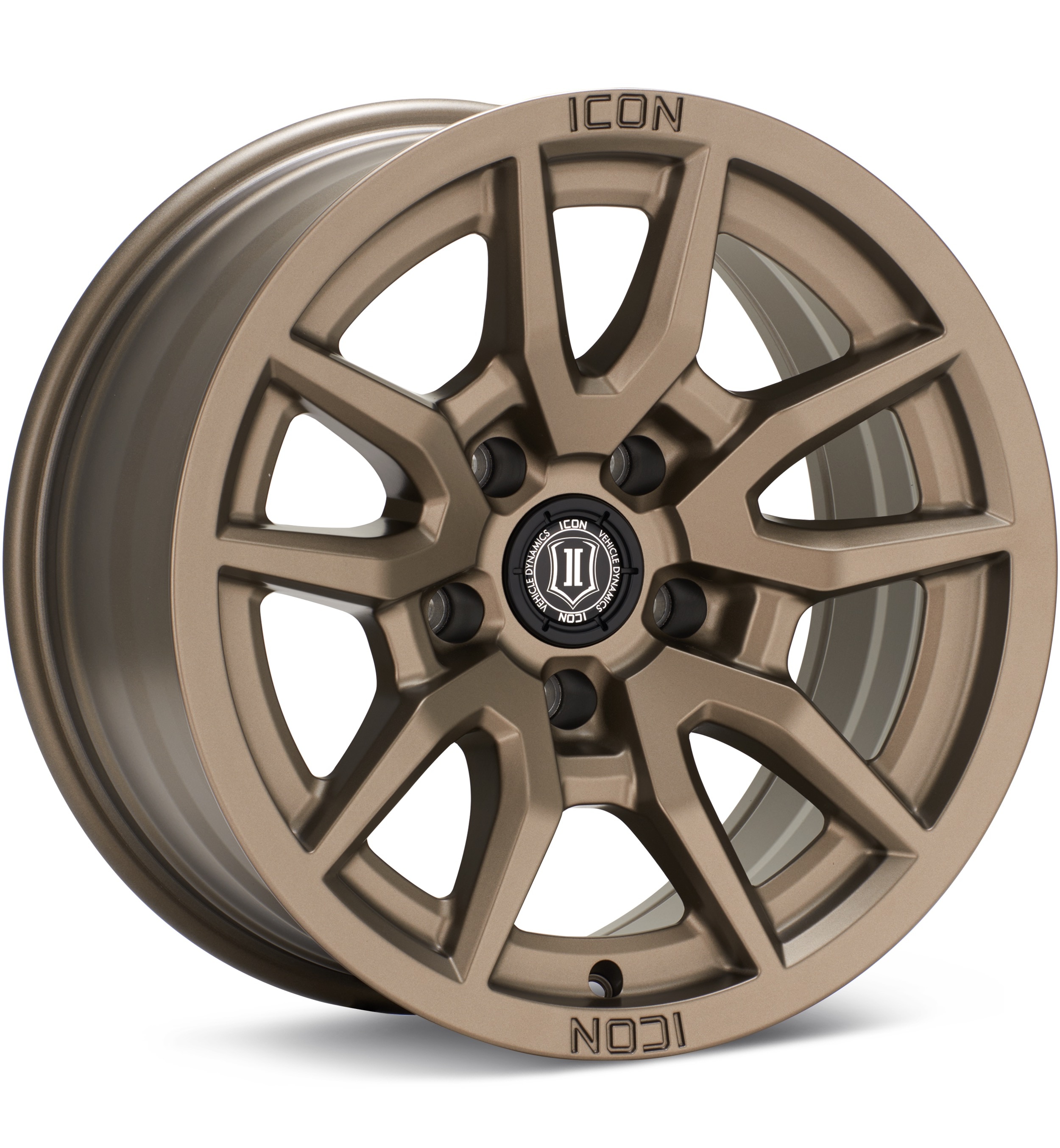 ICON Alloys Vector 5 Bronze Wheels 17 In 17x8.5 -6