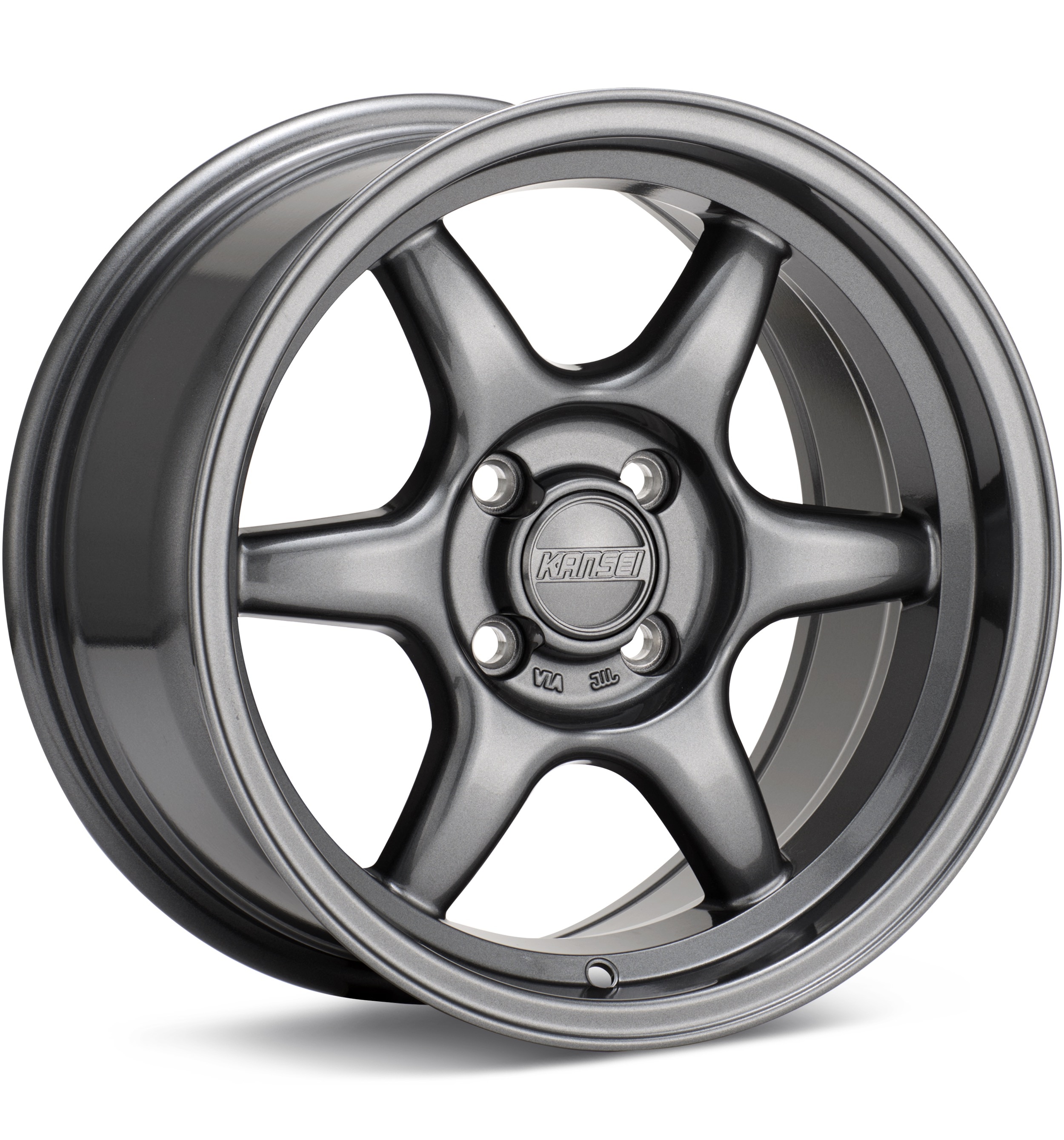 Kansei Tandem Gloss Gunmetal Wheels In 15x7 00