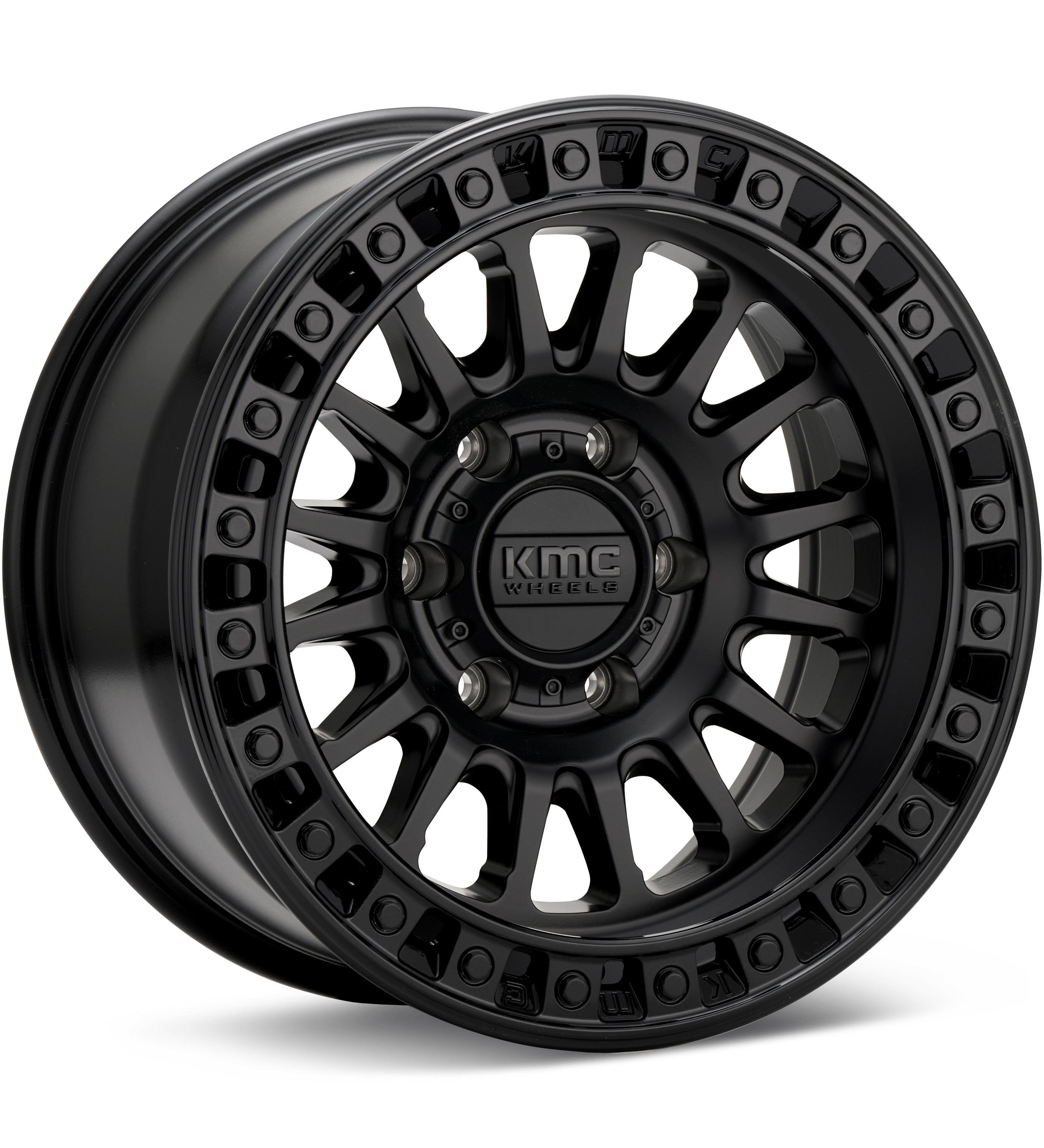 KMC KM552 IMS Black w/Gloss Black Lip Wheels 20 In 20x9 0 KM552MB20908700