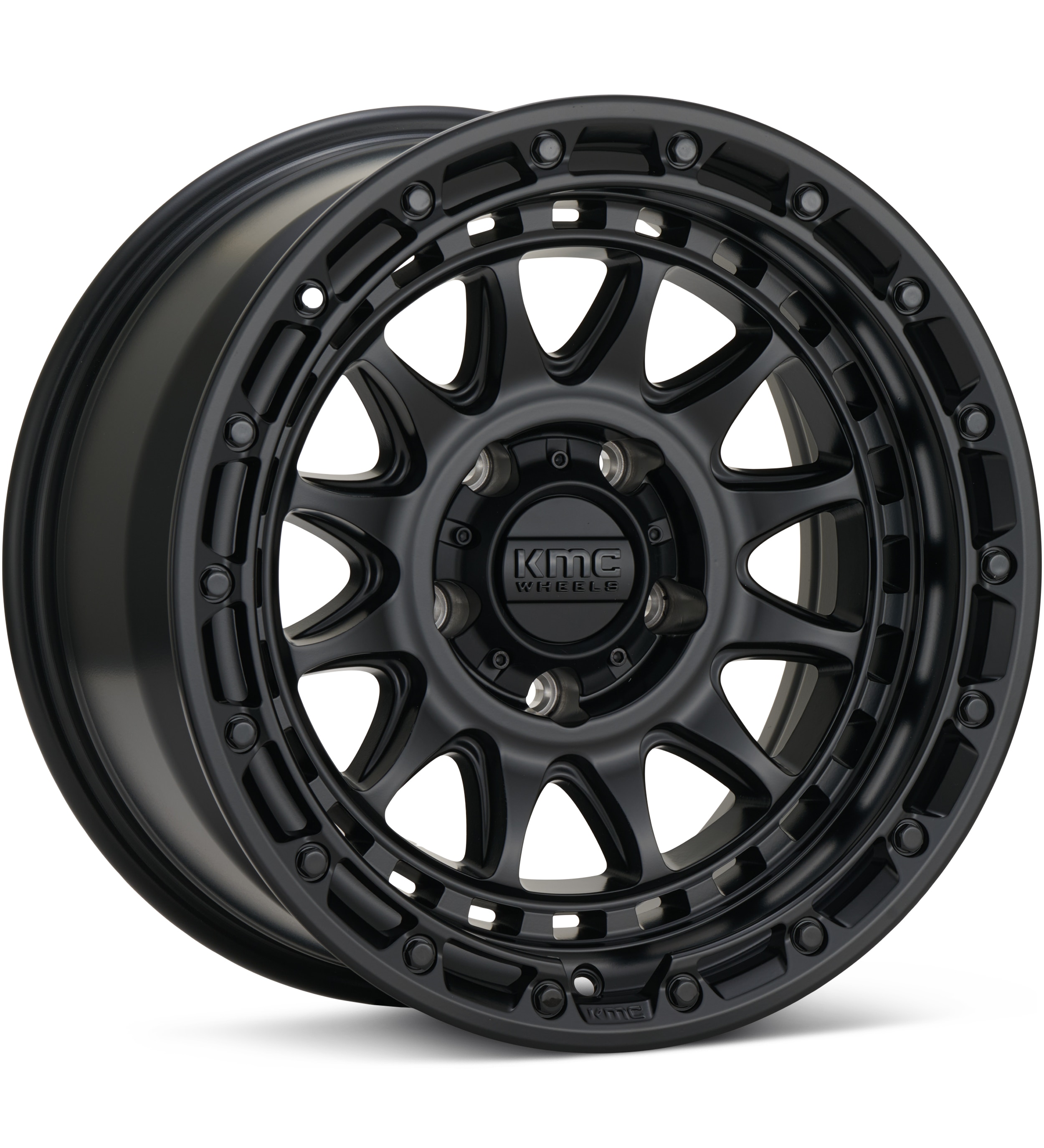 KMC KM556 Crux Blackout Wheels 17 In 17x8.5 +25 KM556MX17856825