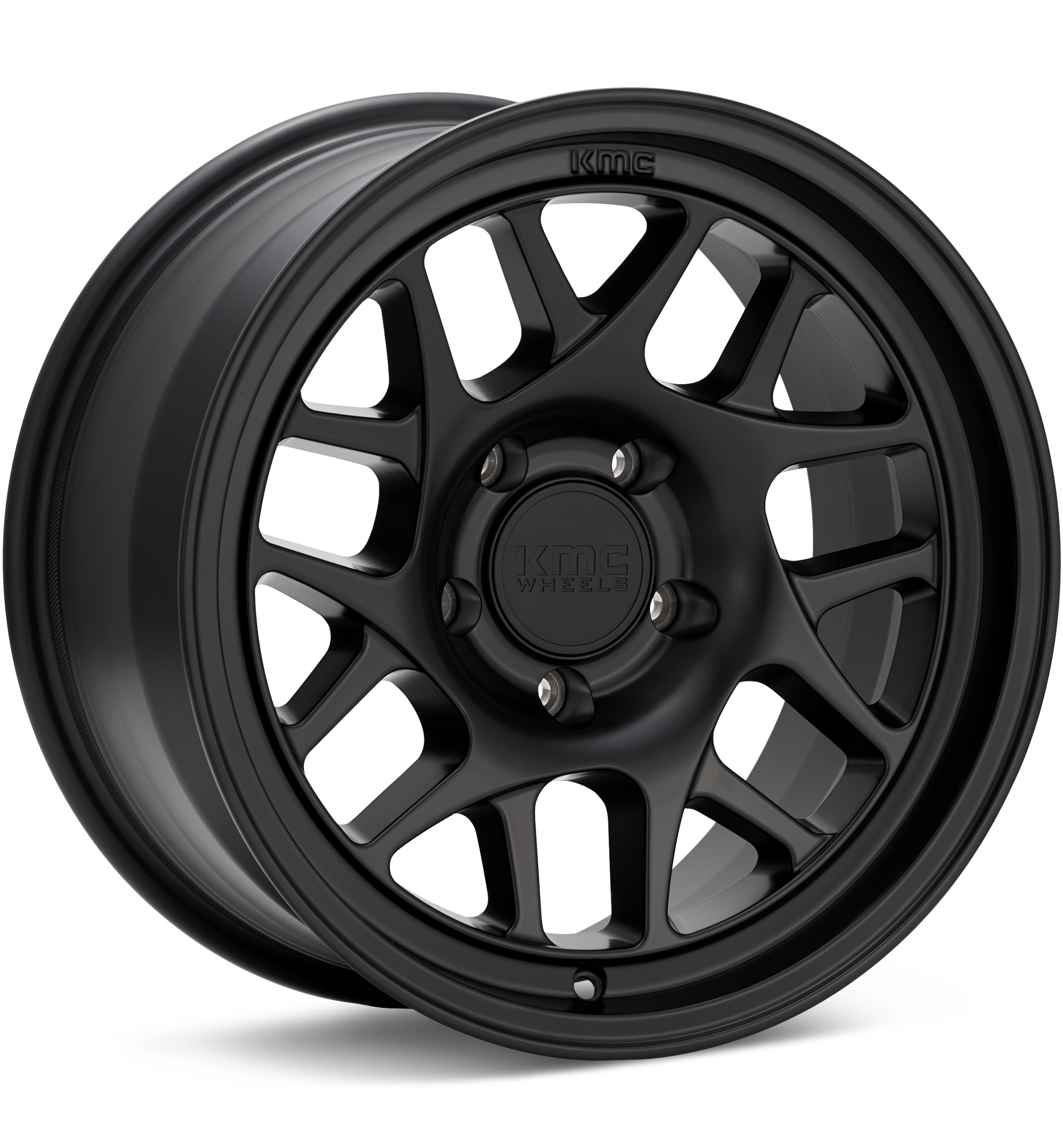 KMC KM717 Black Wheels 17 In 17x8.5 +00