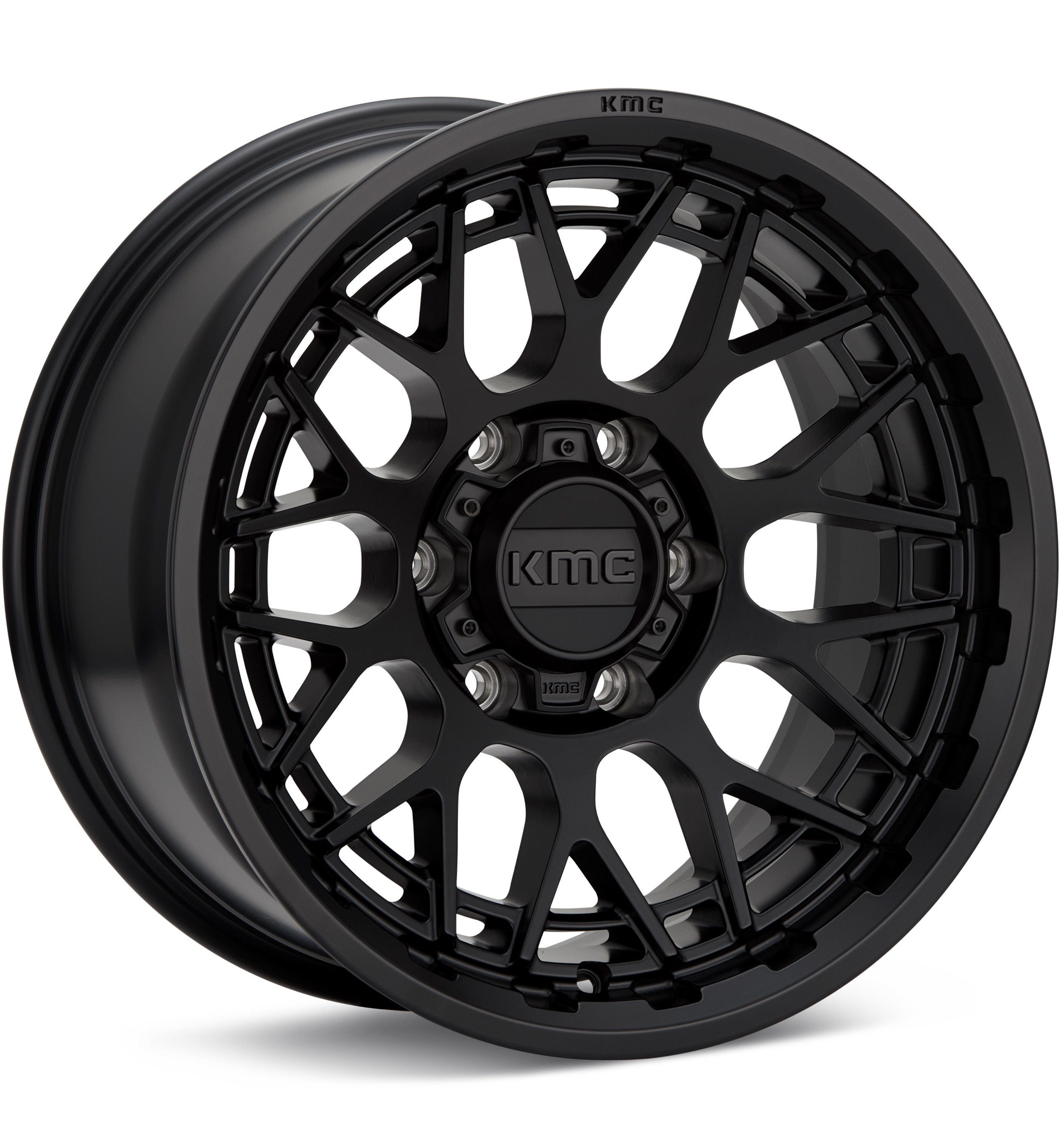 KMC KM722 Technic Black Wheels 20 In 20x9 00