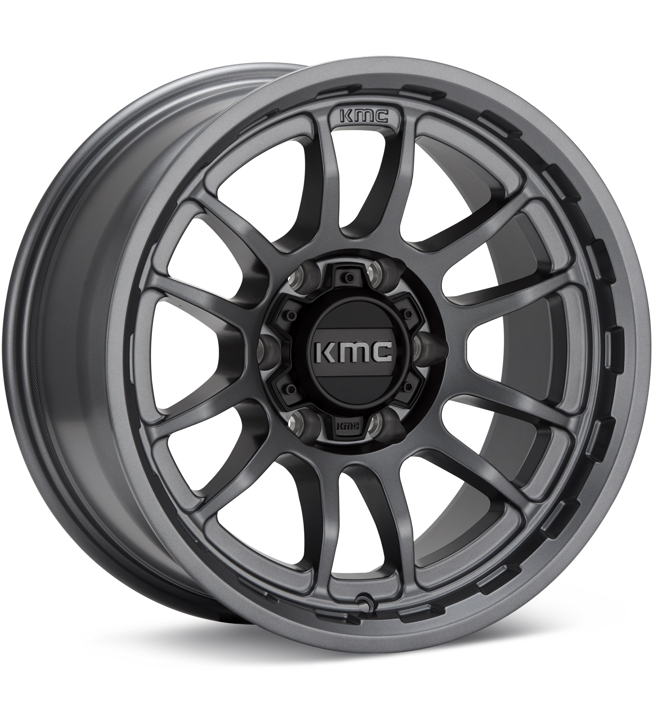 KMC KM727 Wrath Matte Anthracite Wheels 17 In 17x8.5 00 KM727AX17856800