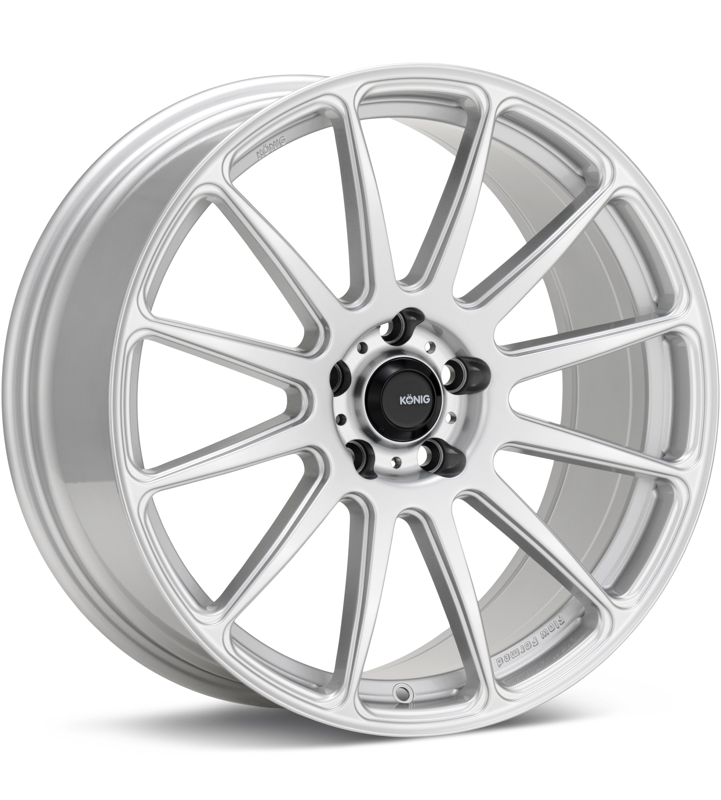 Konig Aeris Steel Silver Wheels 19 In 19x8.5 +35 AR8952035S