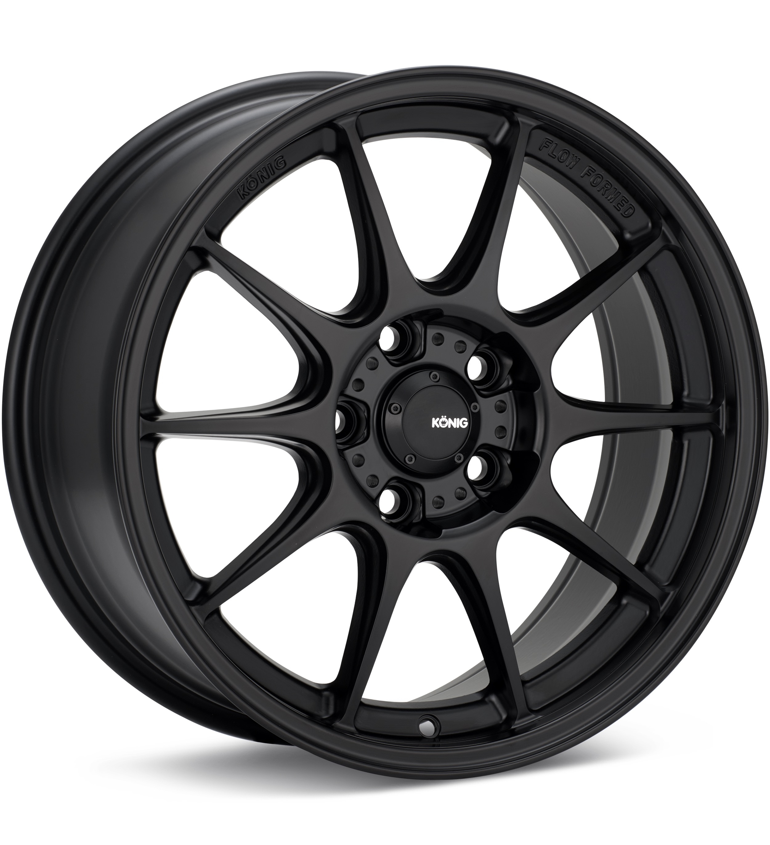 Konig Dekagram Black Wheels 16 In 16x8 +35