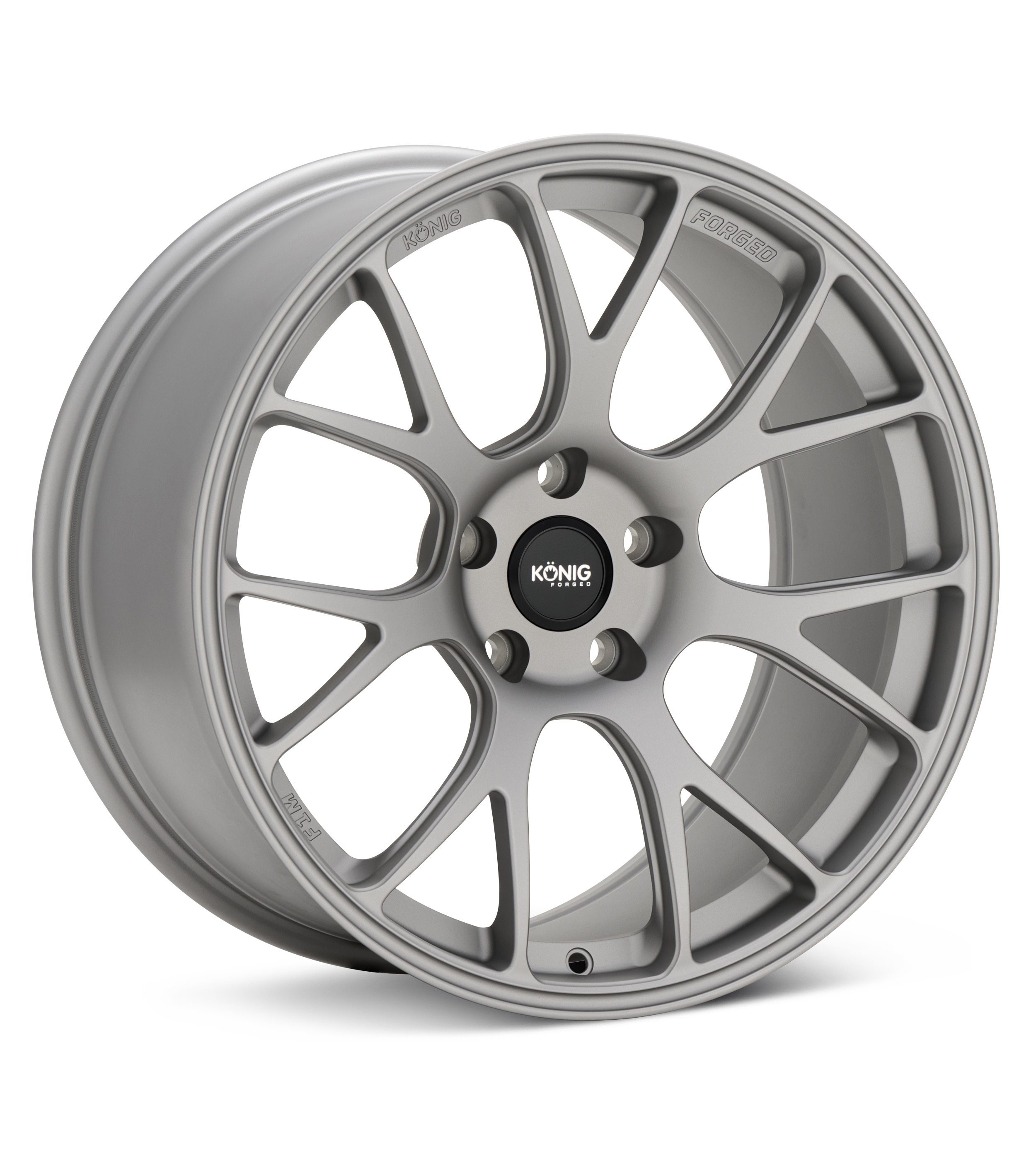 Konig F1M Ash Silver Wheels 17 In 17x9 +45