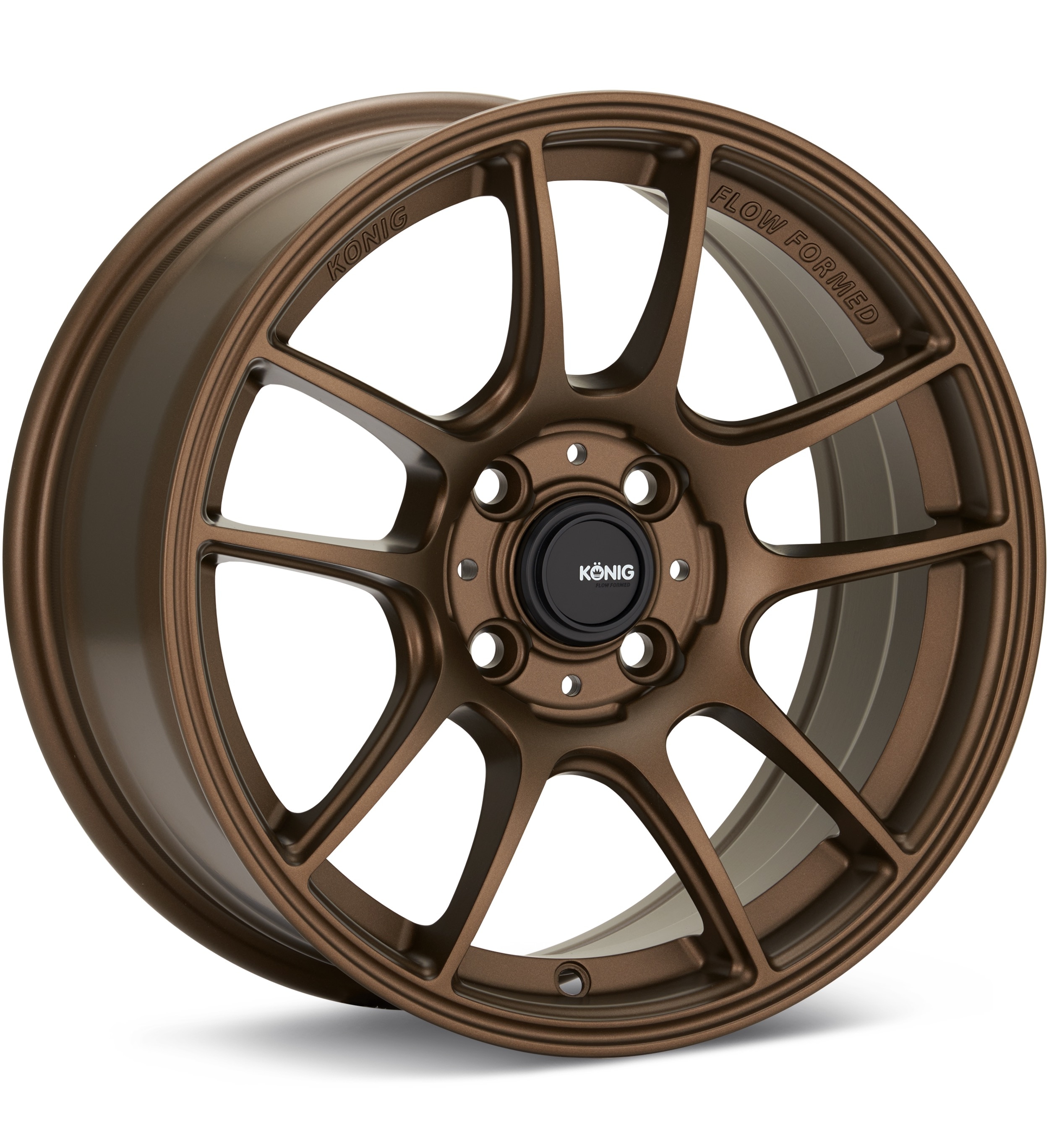 Konig Heliogram Matte Bronze Wheels 15 In 15x7 +35