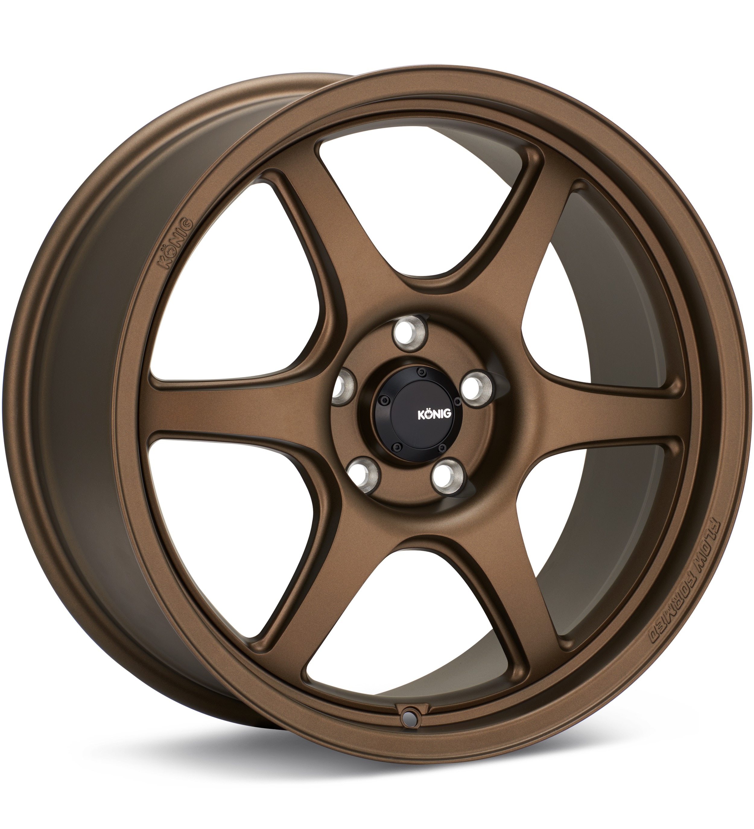 Konig Hexaform Matte Bronze Wheels 15 In 15x7.5 +35