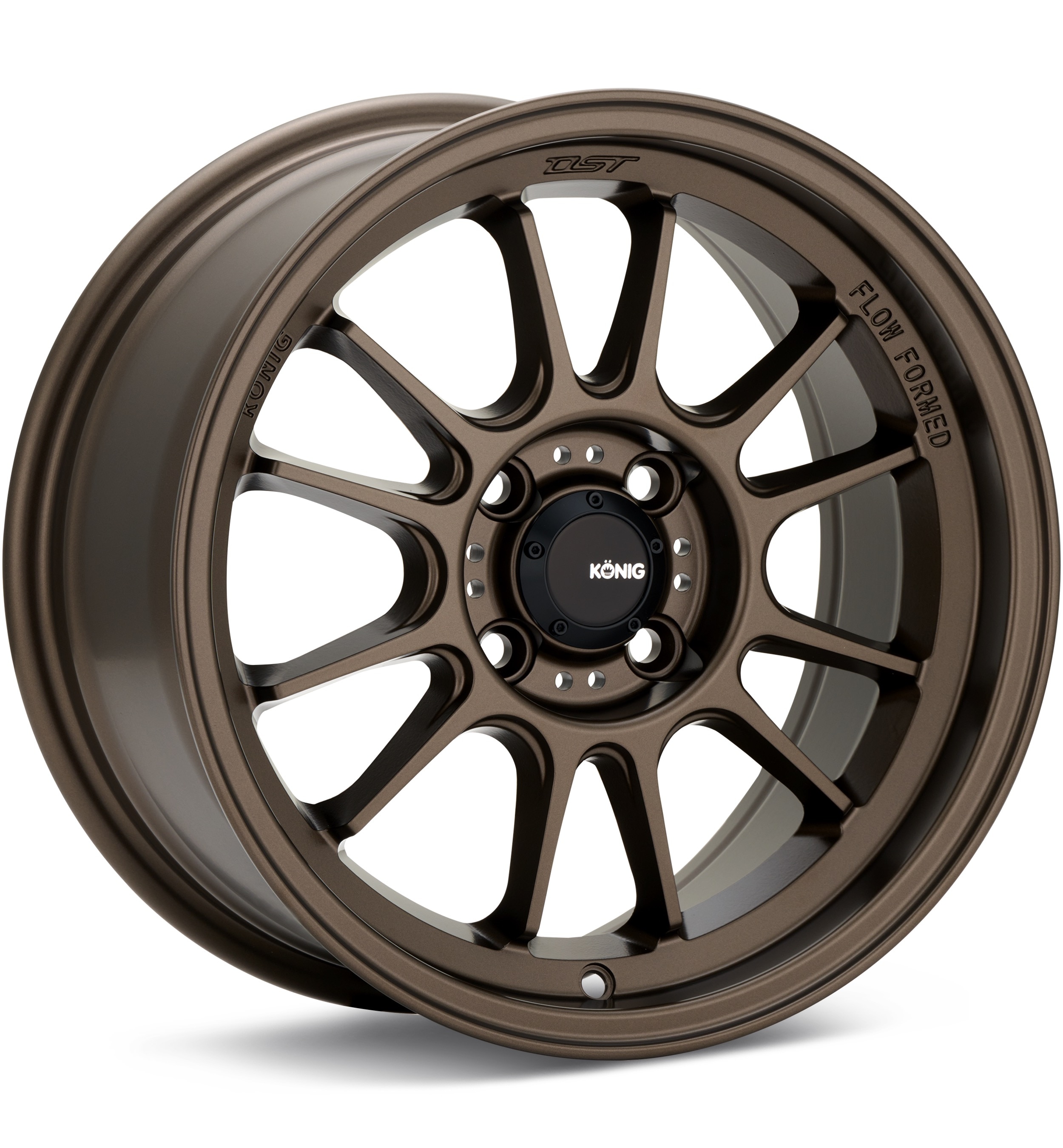 Konig Hypergram Race Bronze Wheels 17 In 17x10 +18