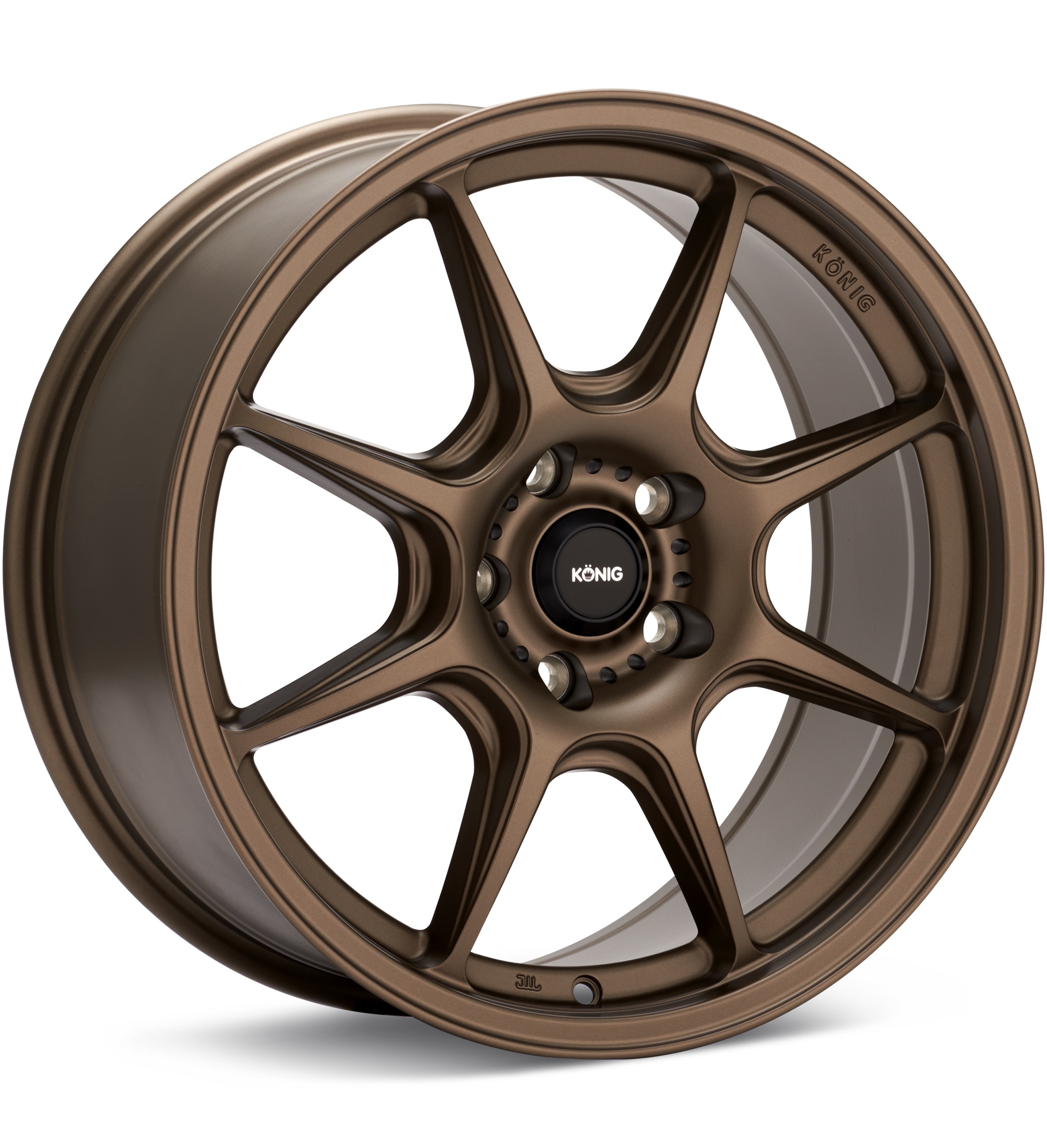 Konig Lockout Matte Bronze Wheels 15 In 15x7 +38