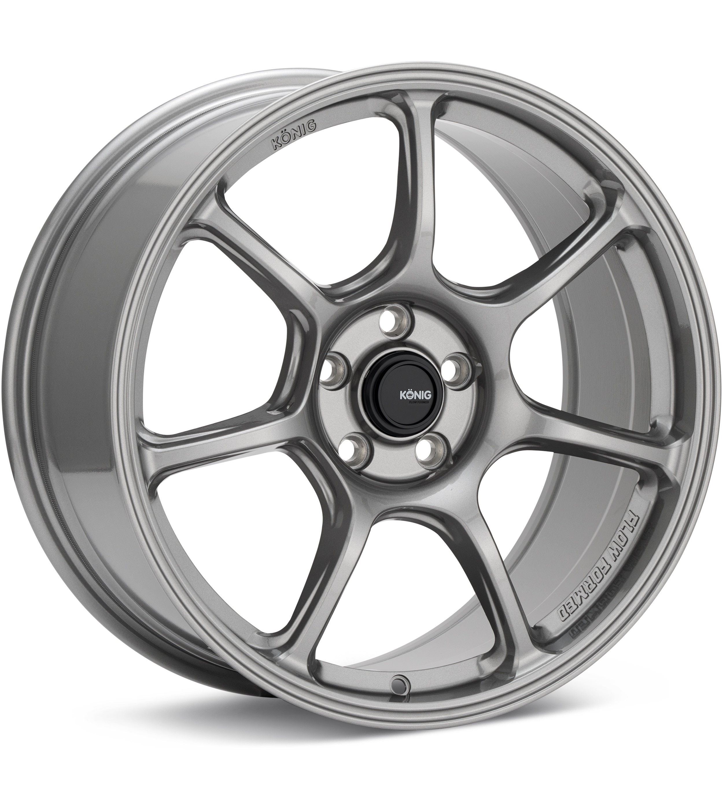 Konig Ultragram Titanium Metallic Wheels 17 In 17x8 +45