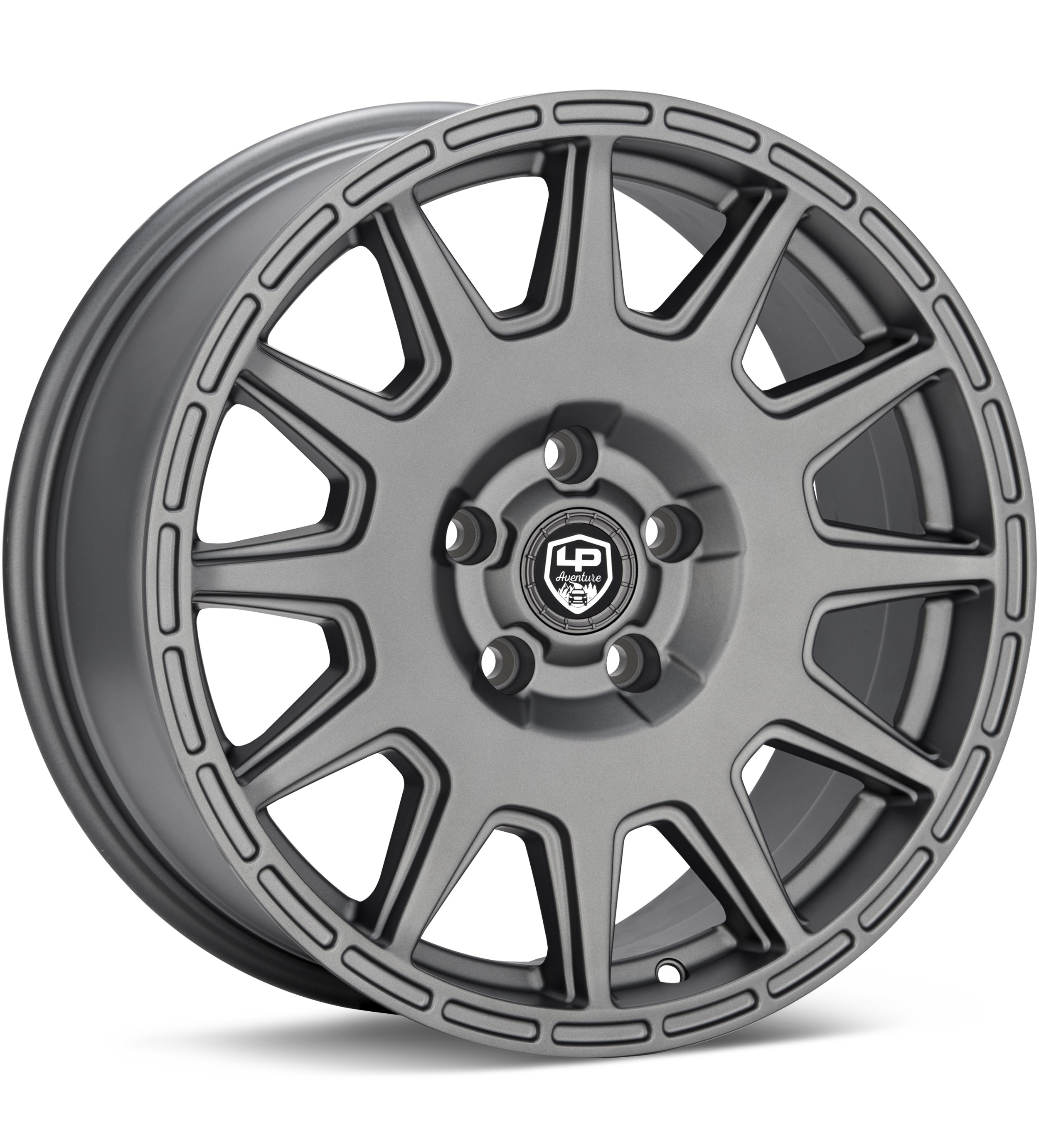 LP Aventure LP1-20 Matte Grey Wheels 17 In 17x7.5 +20