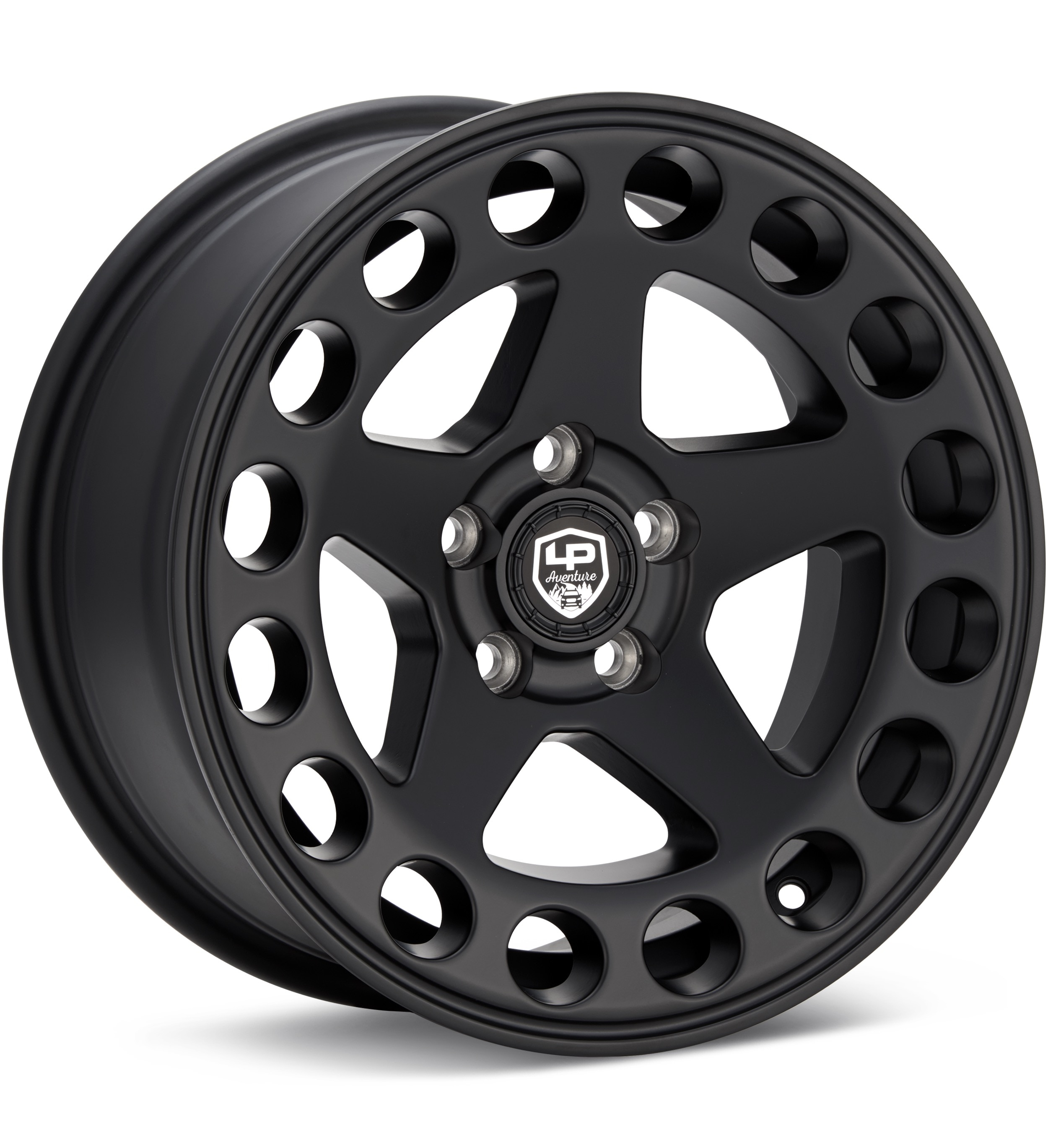 LP Aventure LP5-15 Black Wheels 15 In 15x7 +15