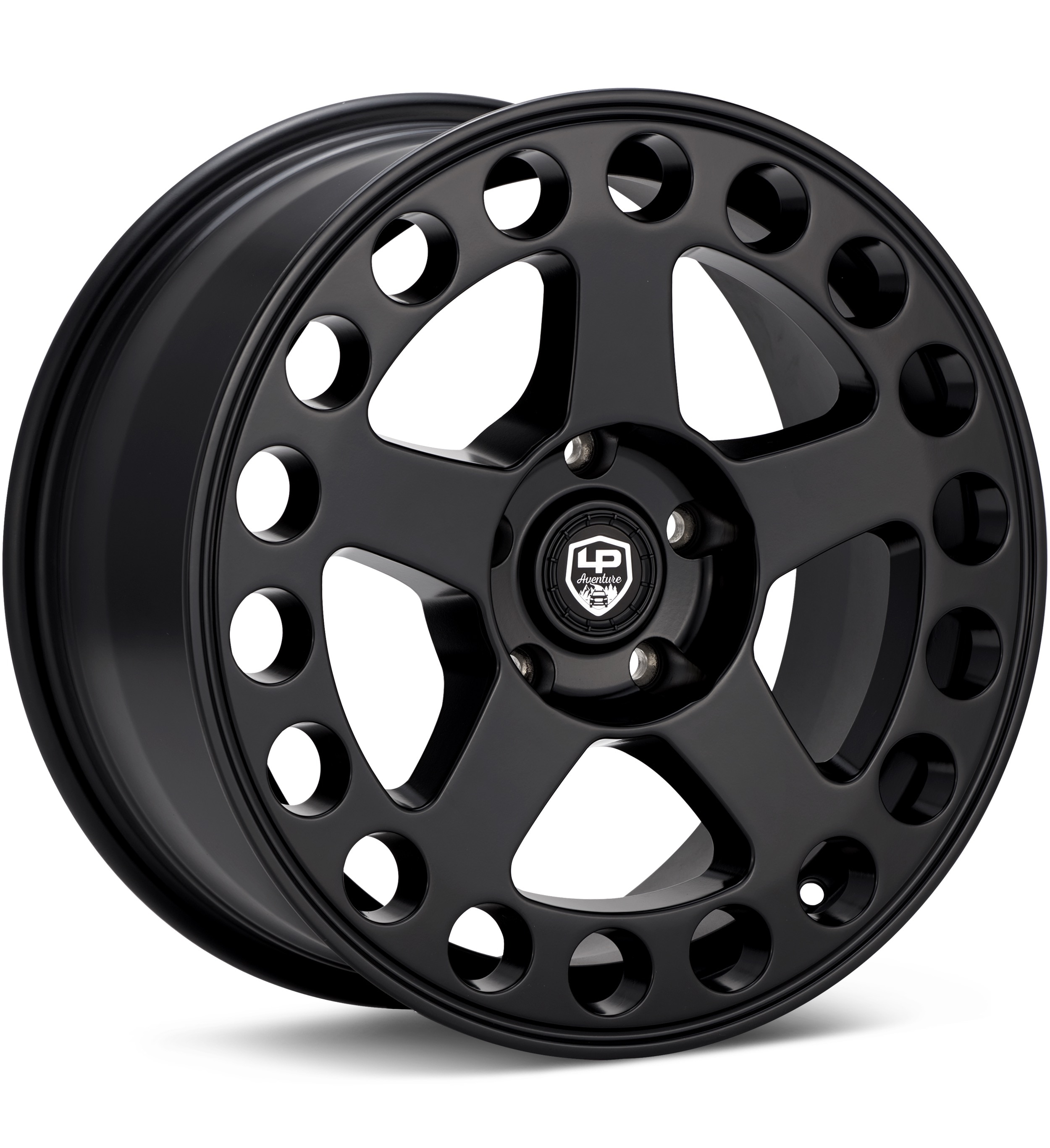 LP Aventure LP5 Black Wheels 17 In 17x8 +38