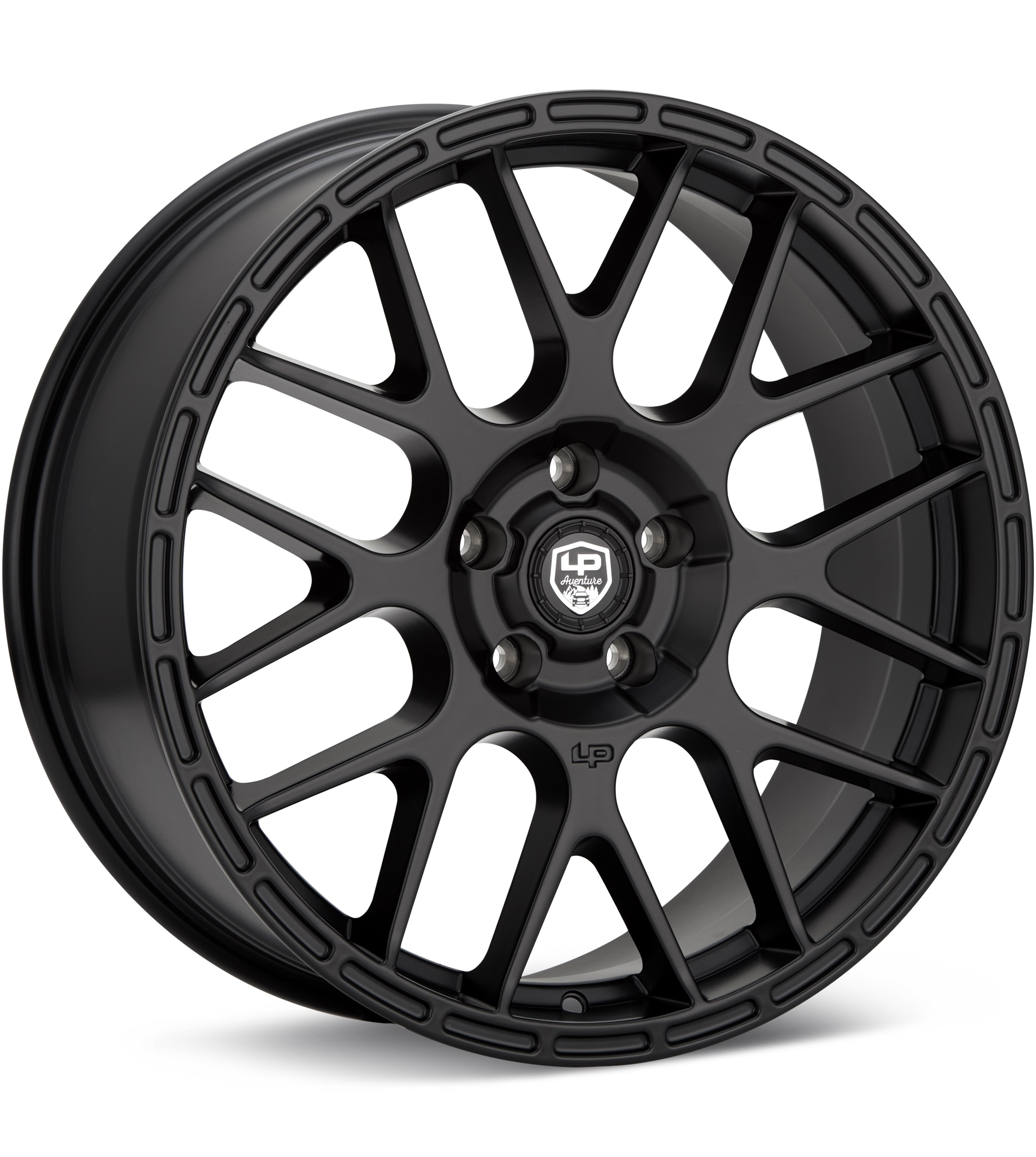 LP Aventure LP6 Black Wheels 18 In 18x8 +38