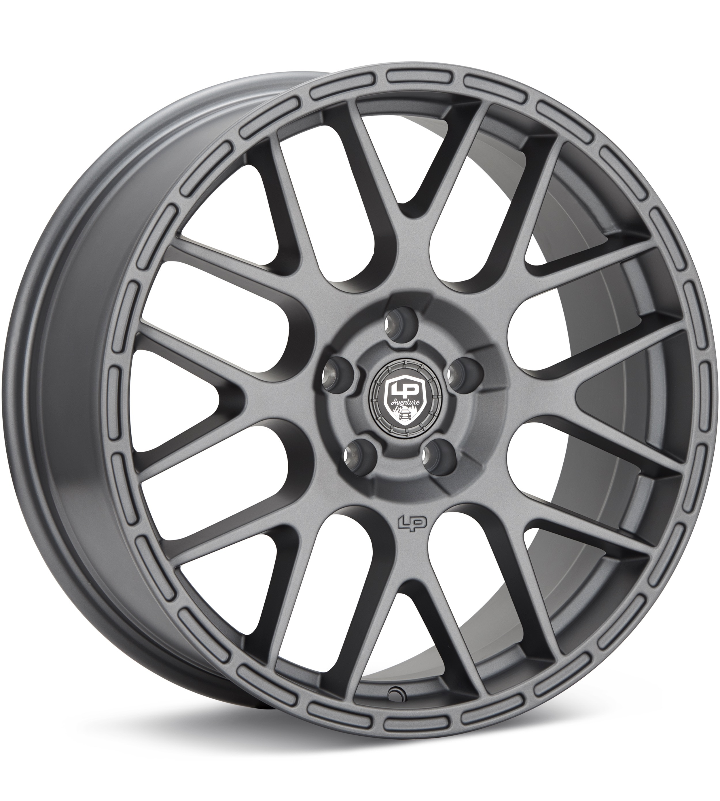 LP Aventure LP6 Light Grey Wheels 18 In 18x8 +35