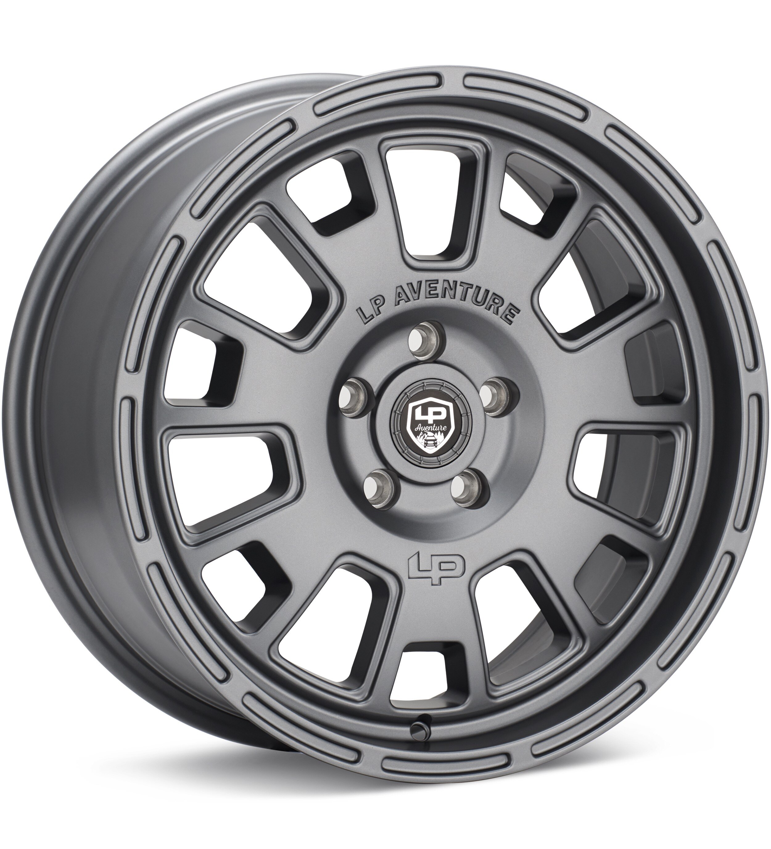 LP Aventure LP7 Light Grey Wheels 17 In 17x8 +38
