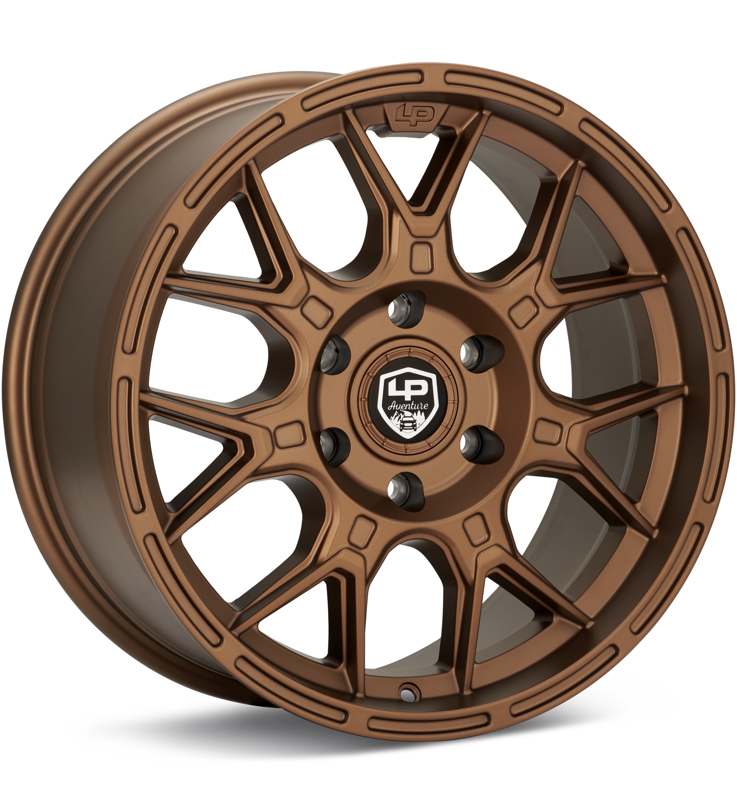 LP Aventure LP8 Bronze Wheels 17 In 17x7.5 +35