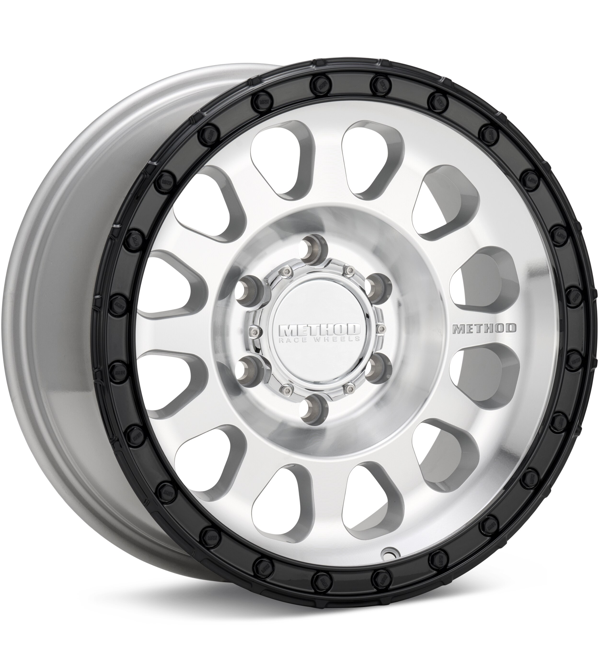 Method MR315 Machined w/Gloss Black Lip Wheels 18 In 18x9 +18 MR315890881618