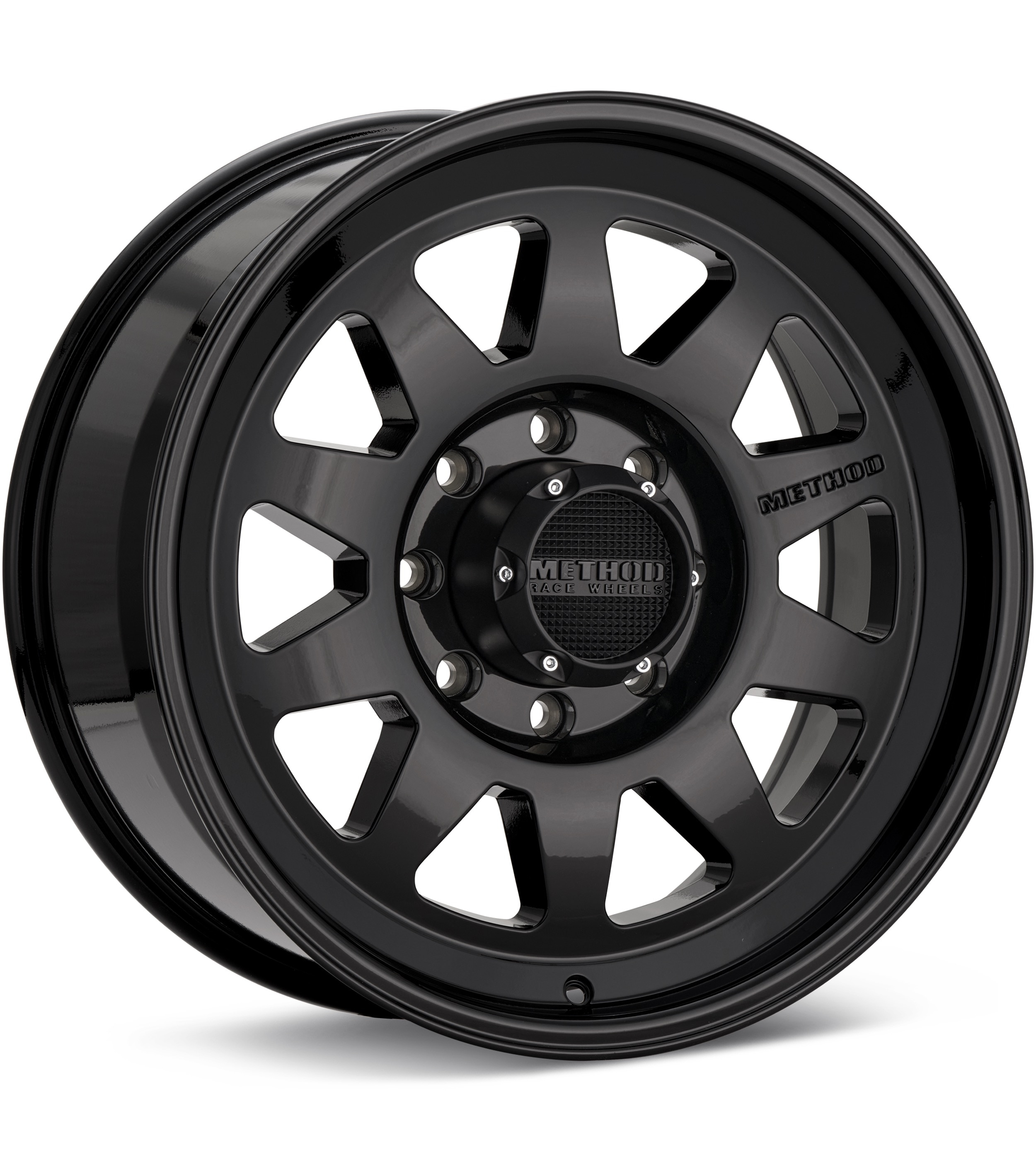 Method MR316 8-Lug Gloss Black Wheels 20 In 20x10 -18