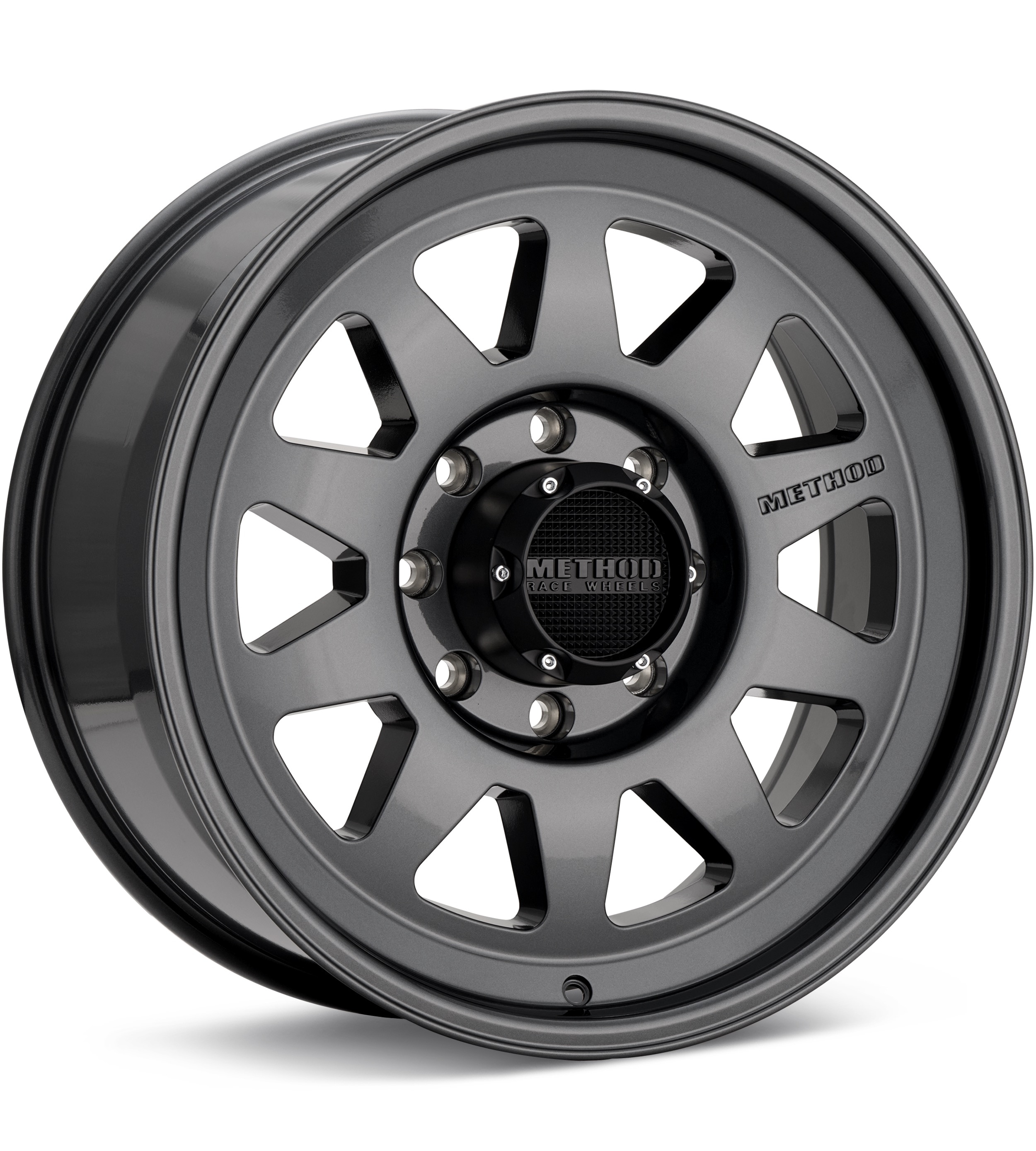 Method MR316 8-Lug Gloss Titanium Wheels 20 In 20x9 +18