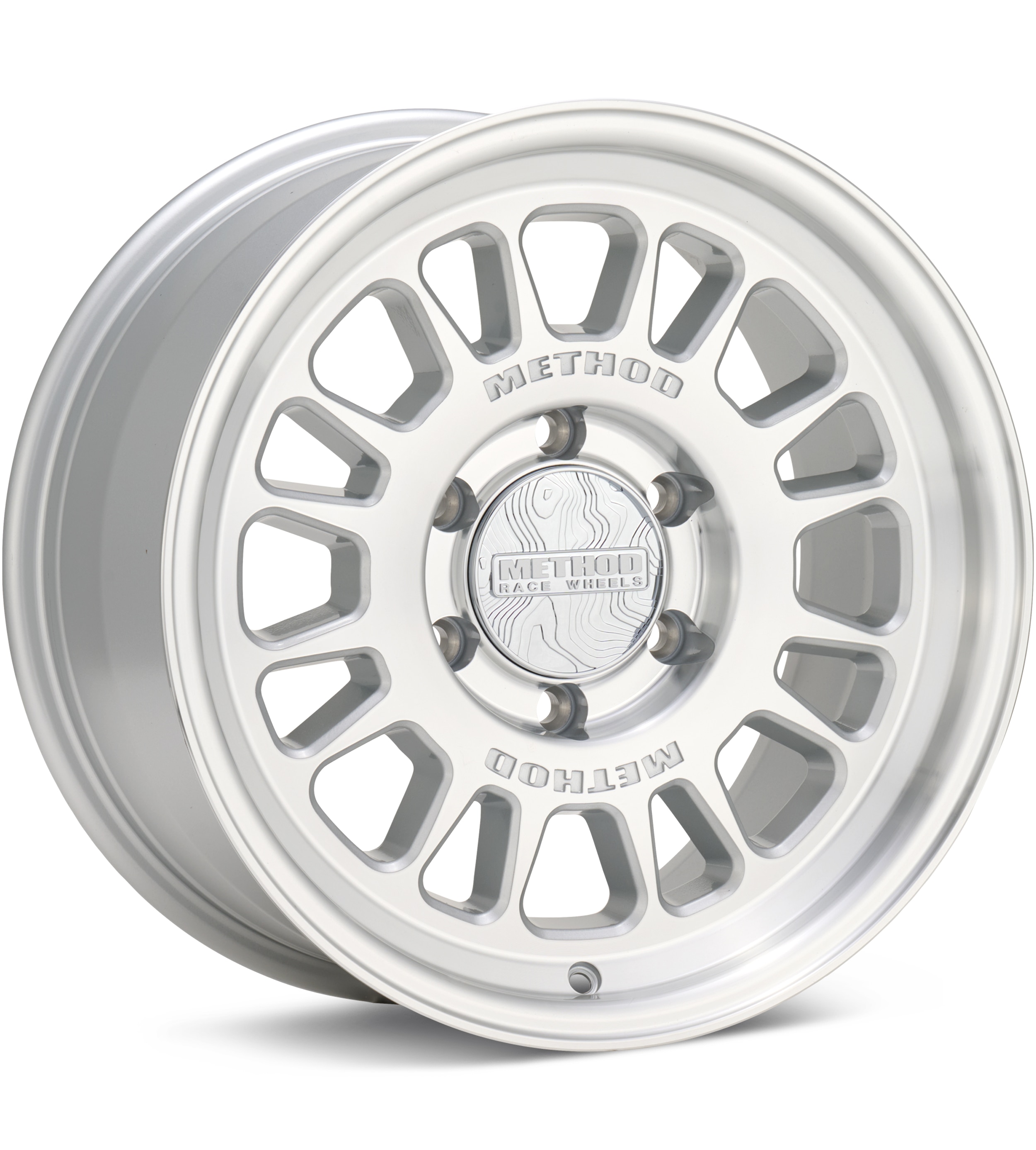 Method MR318 Silver Machined w/Clearcoat Wheels 18 In 18x9 +18 MR31889087318