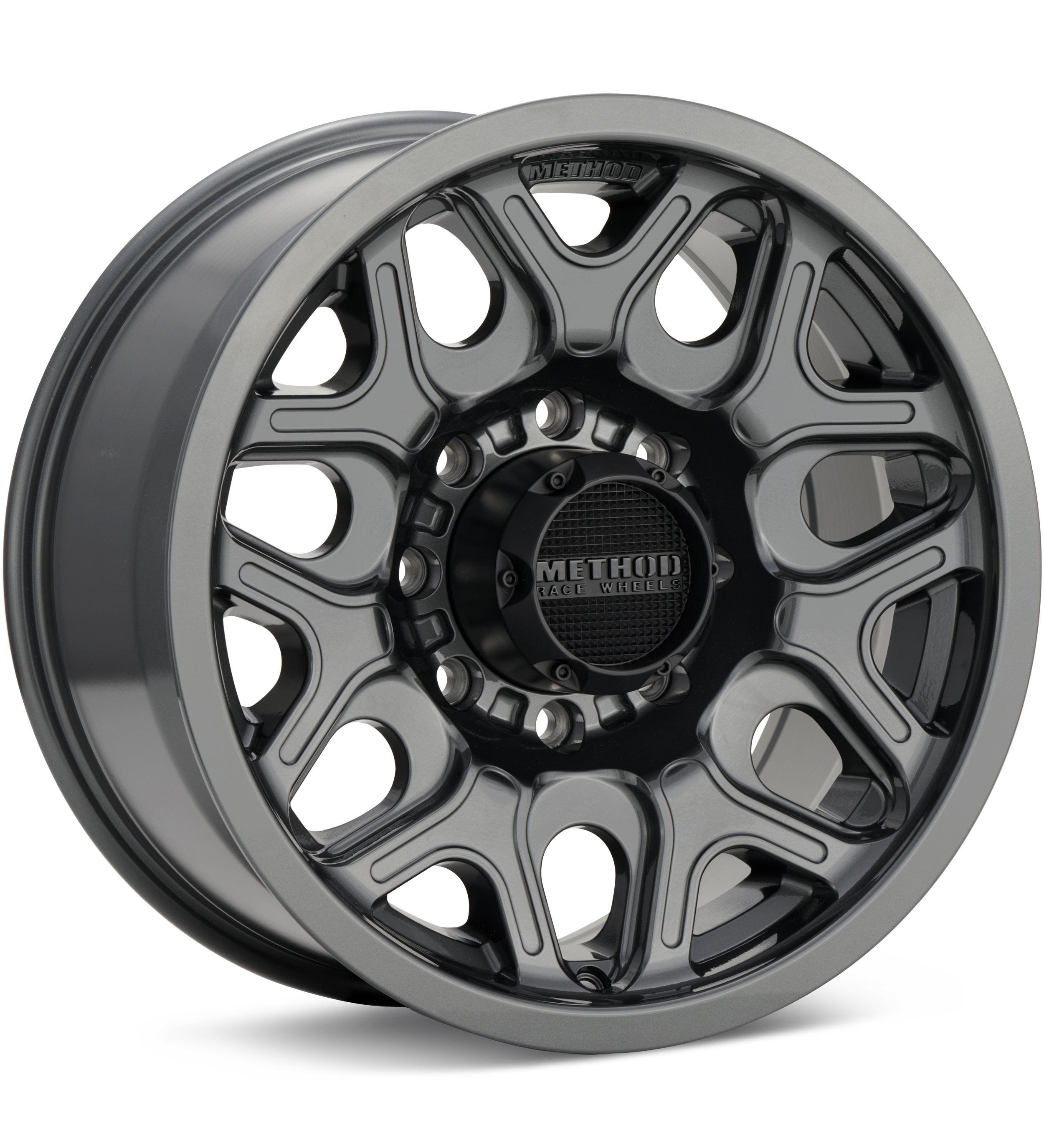 Method MR322 8-Lug Gloss Titanium Wheels 20 In 20x9 +12