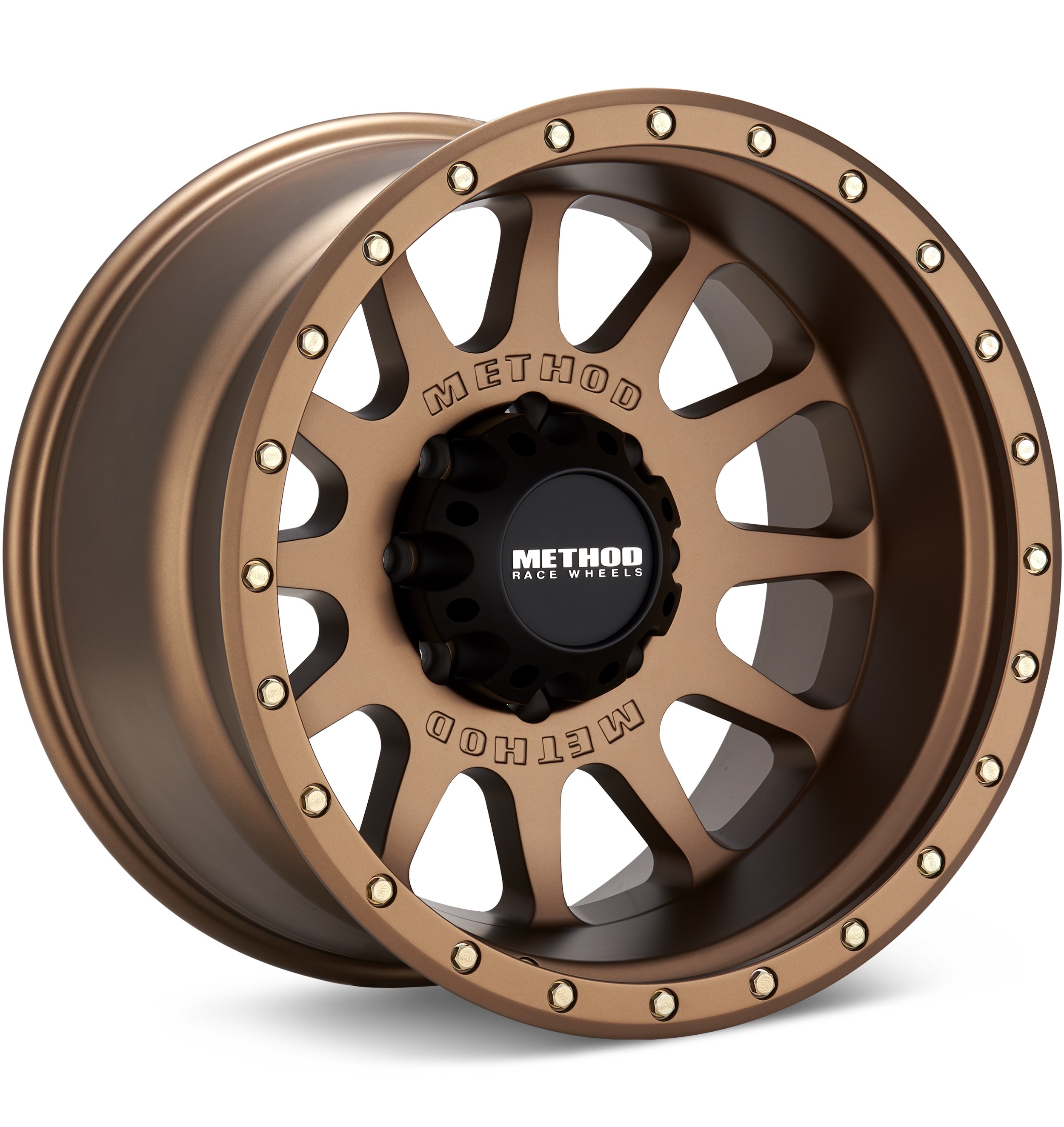 Method MR605 NV 8-Lug Bronze Wheels 20 In 20x10 -24