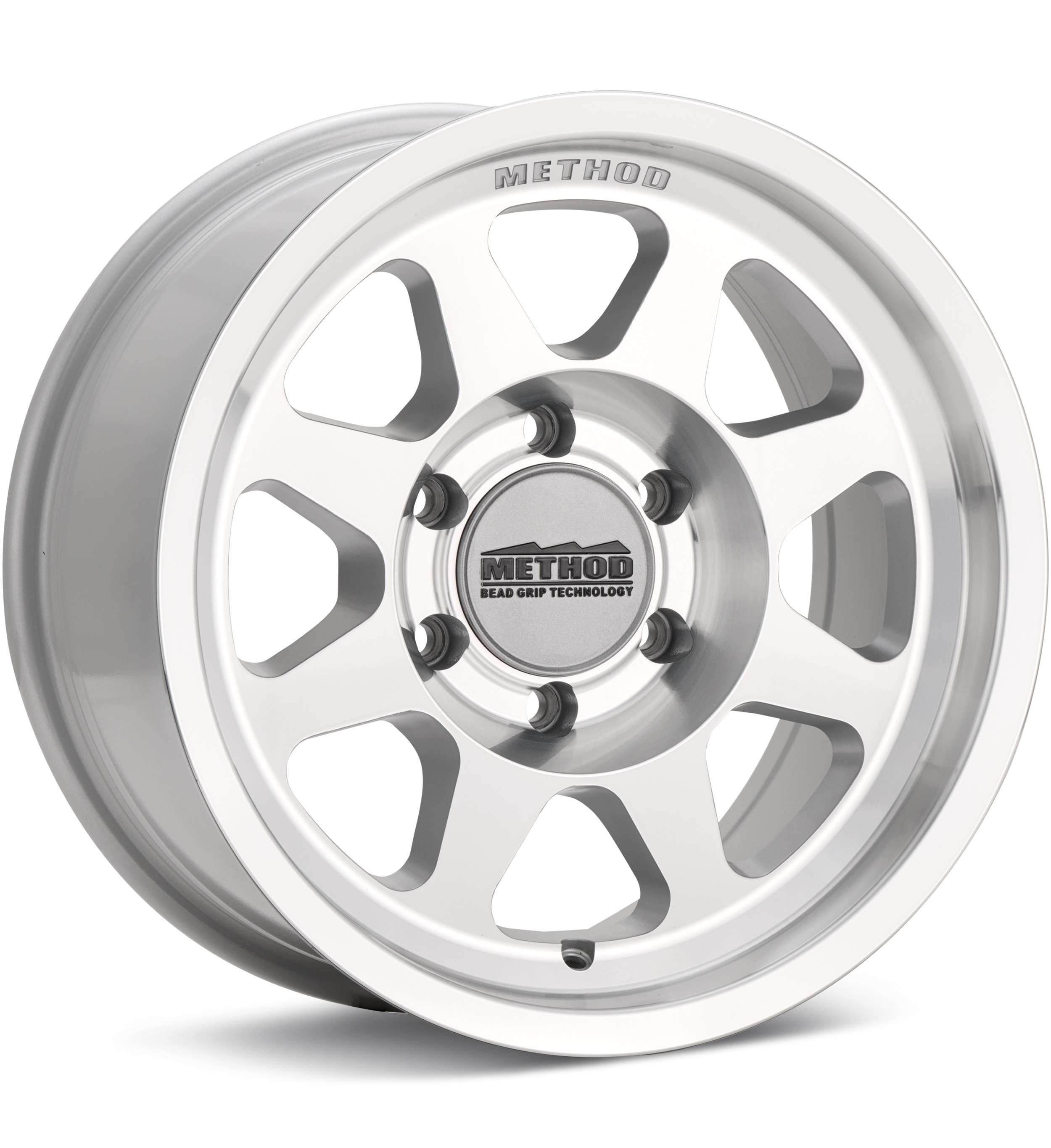 Method MR701 Silver Machined w/Clearcoat Wheels 17 In 17x8.5 00