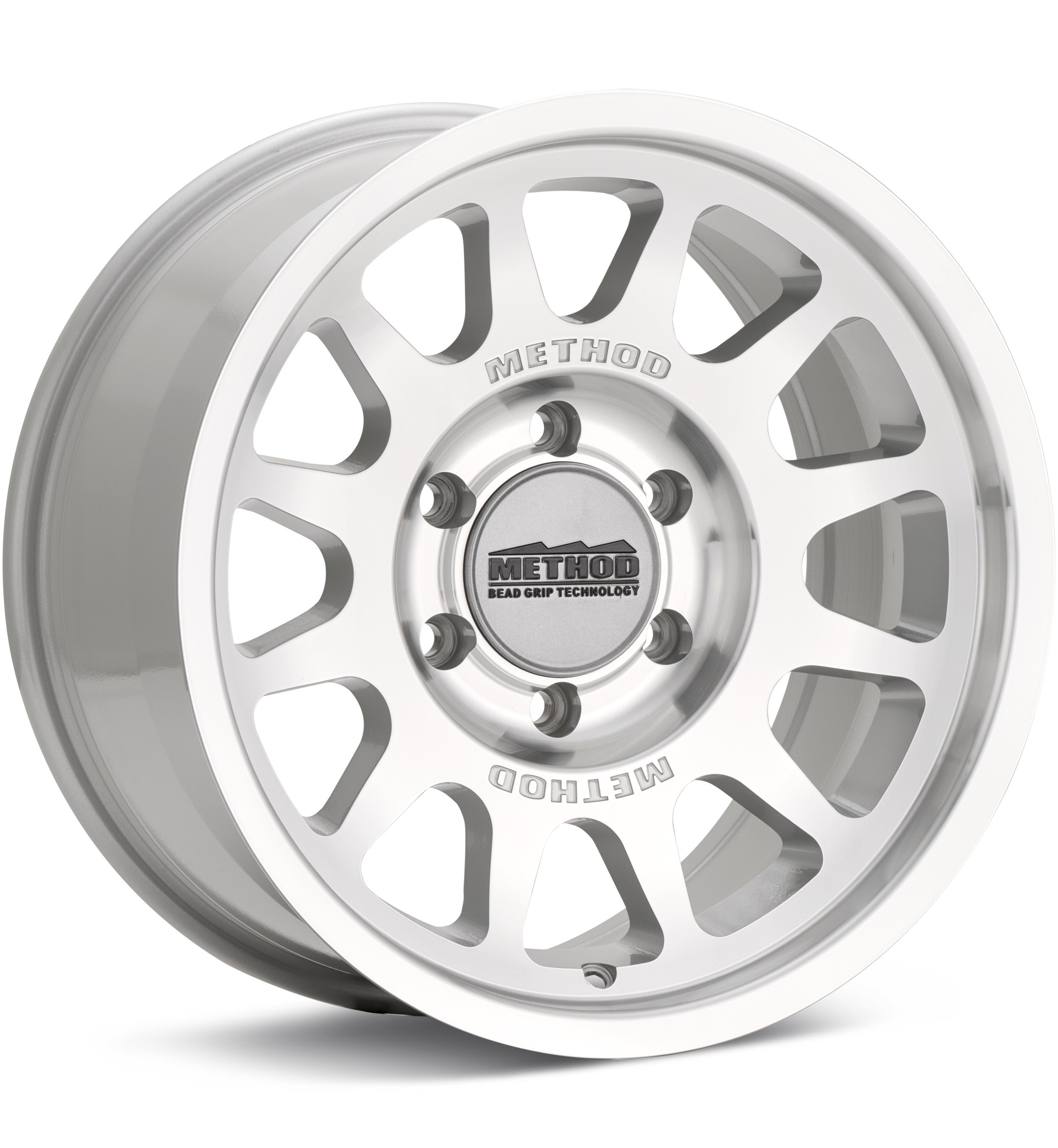 Method MR703 Silver Machined w/Clearcoat Wheels 17 In 17x8.5 00