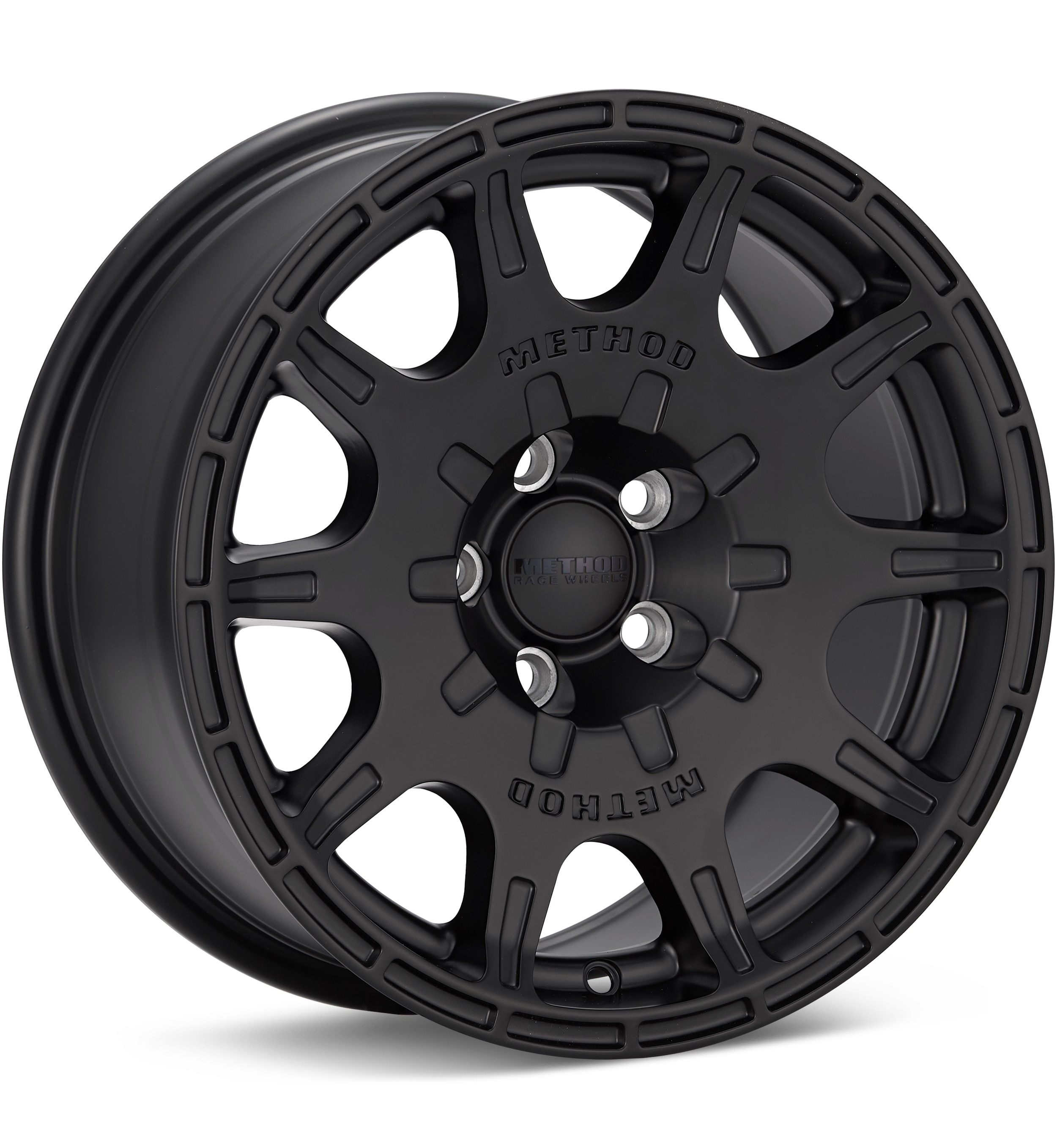 Method Rally Series MR502 VT-Spec 2 Black Wheels 15 In 15x7 15 MR50257051515SC