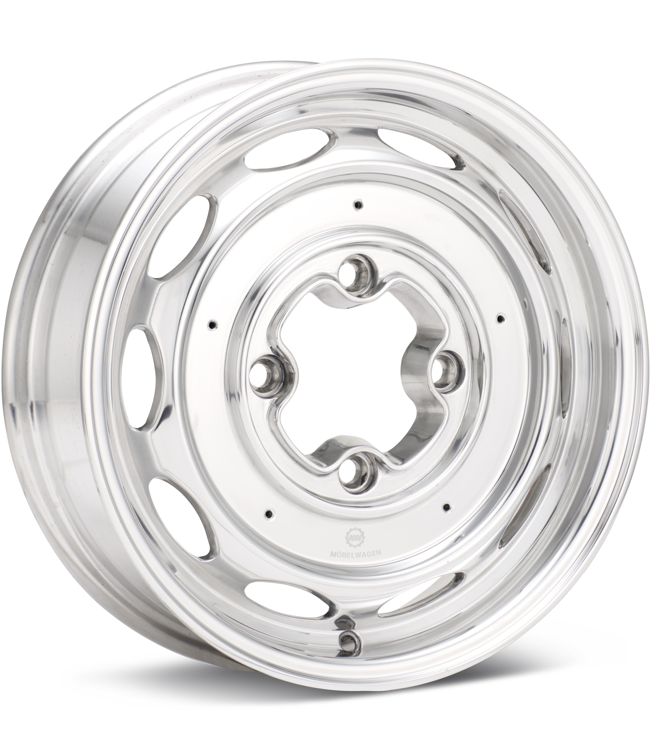 Mobelwagen 430 Interceptor Polished Wheels 15 In 15x4.5 +25