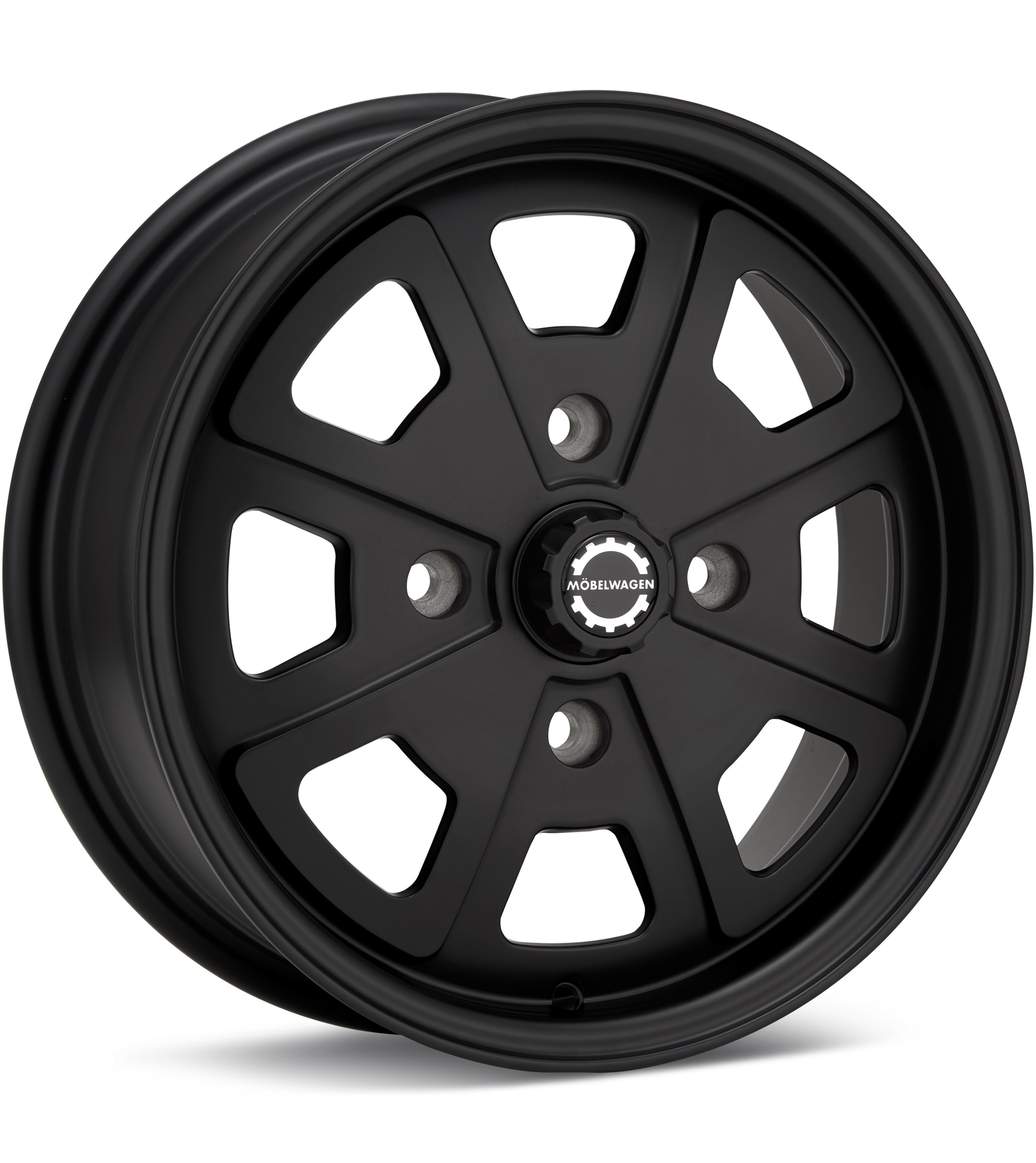 Mobelwagen 730 Schnell Satin Black Wheels 15 In 15x5.5 +35