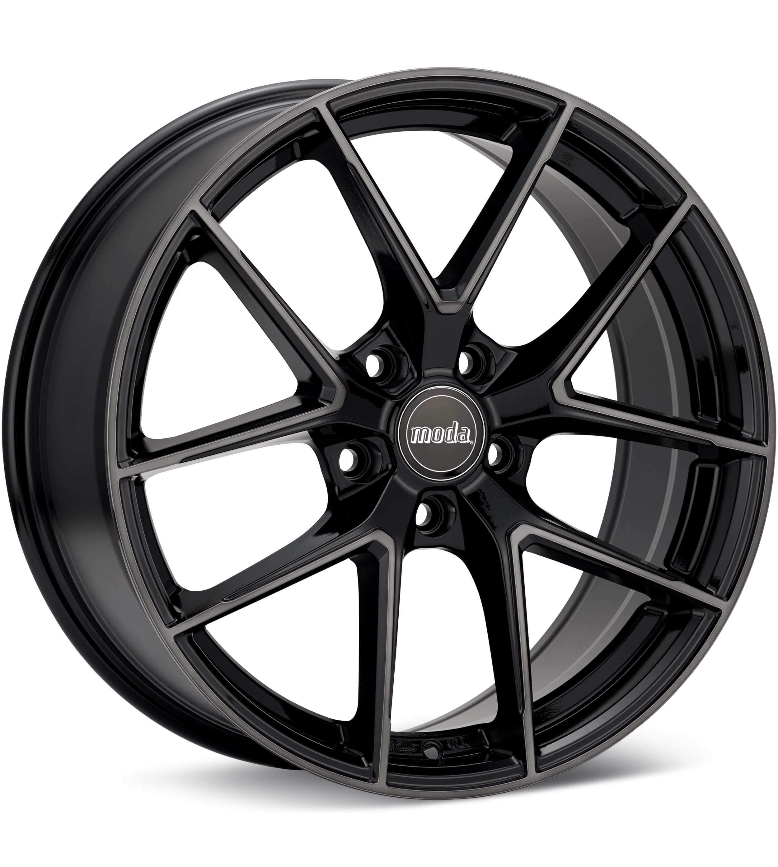 Moda Md27 Black Machined W/dark Tint Wheels 19 In 19x8 +45 Md27901bmdt