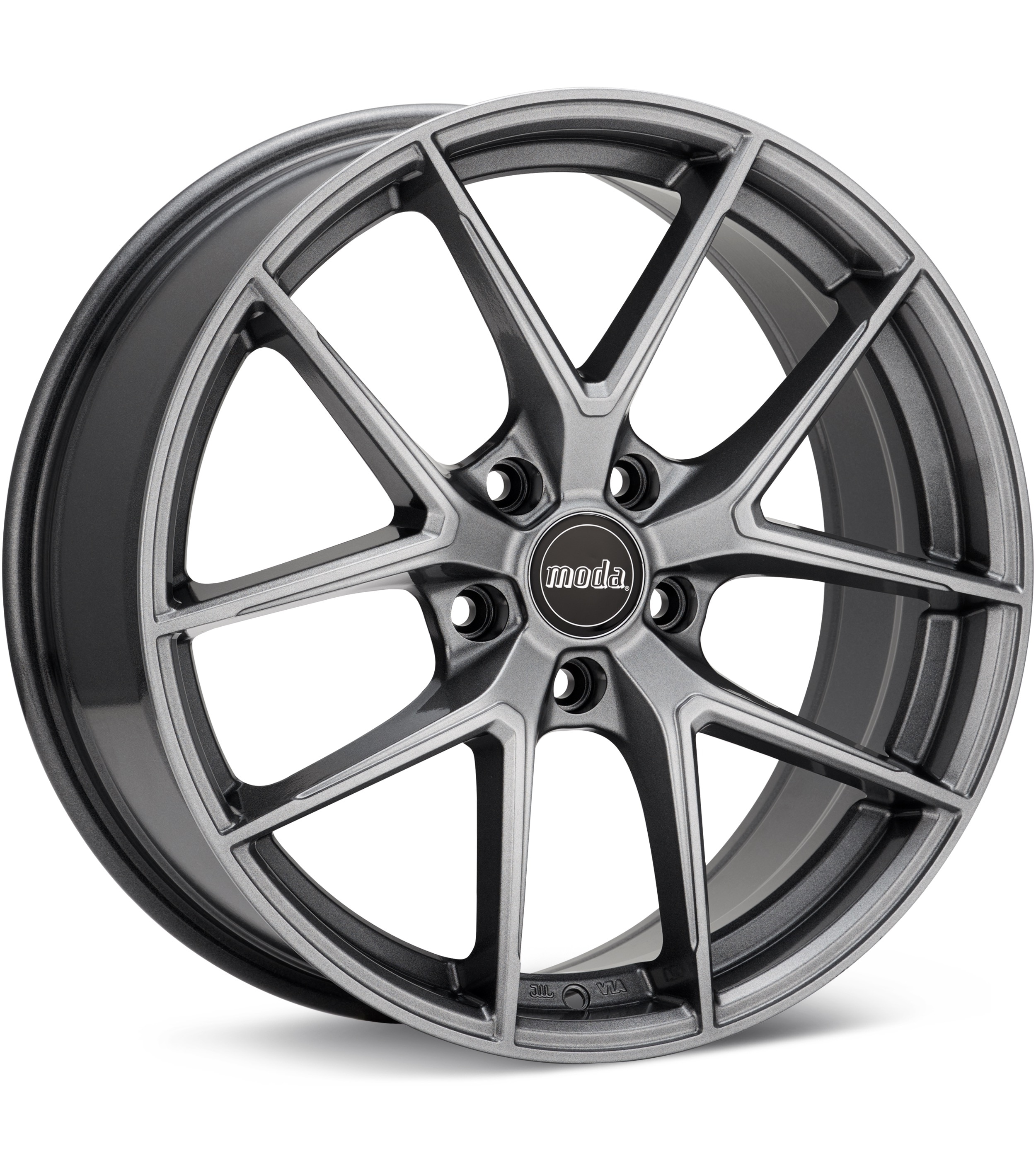 Moda Md27 Dark Silver Wheels 17 In 17x8 +48 Md27701ds